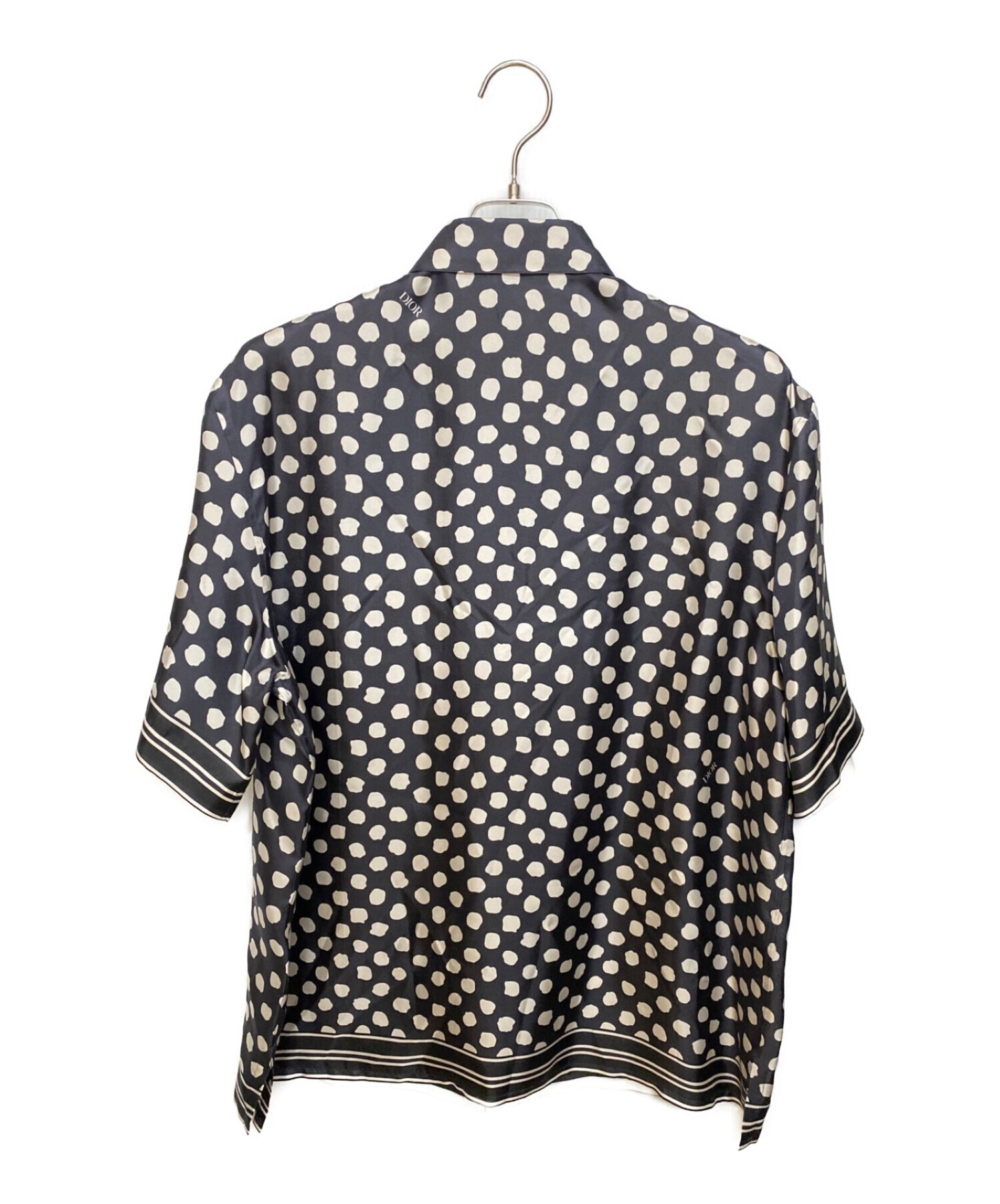 中古・古着通販】Dior (ディオール) ポルカドット柄シルクシャツ 