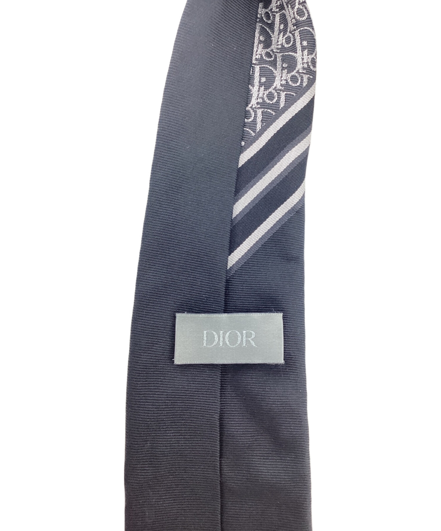 中古・古着通販】Dior (ディオール) オブリーク柄シルクネクタイ