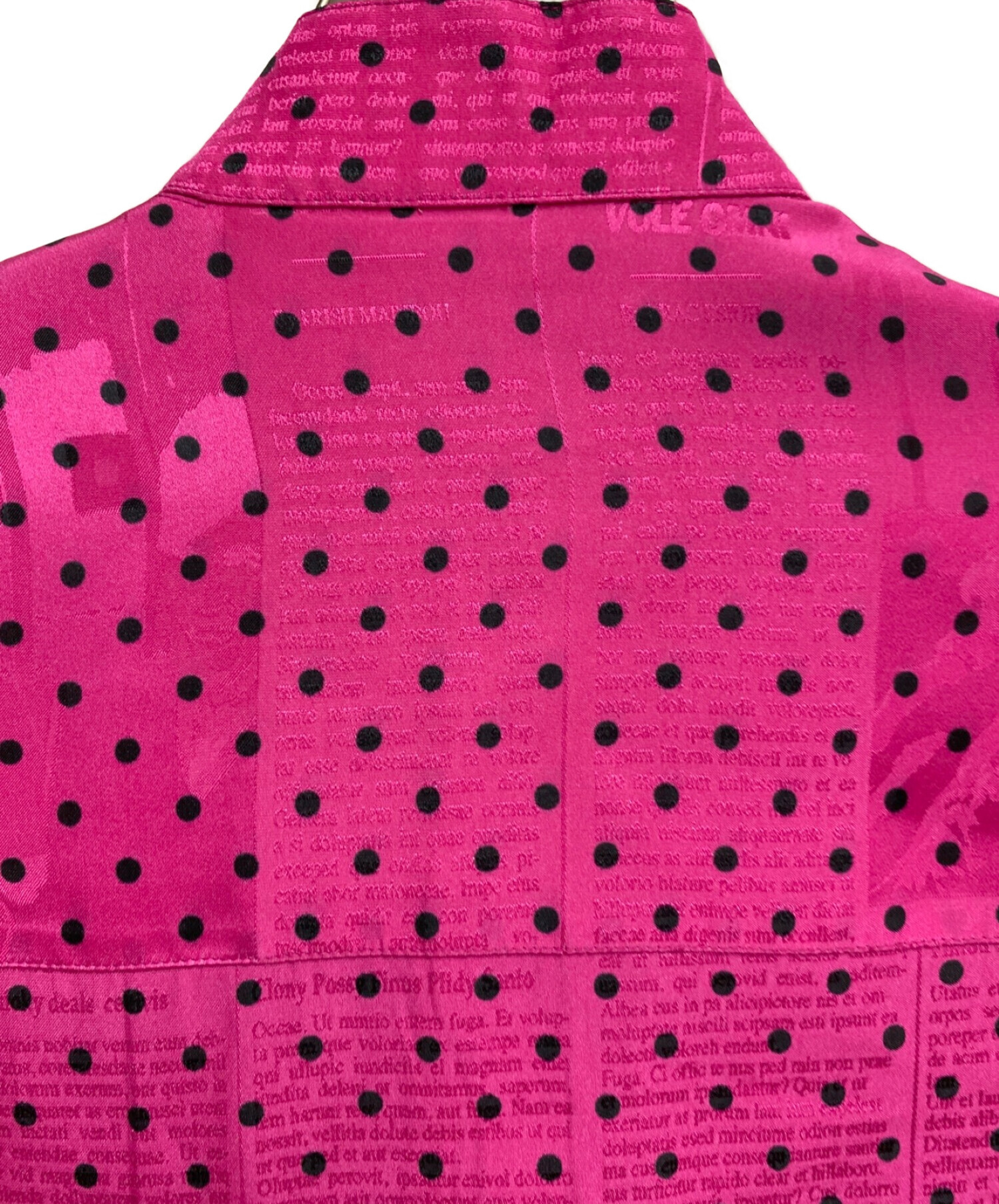 中古・古着通販】BALENCIAGA (バレンシアガ) ドットボウタイブラウス