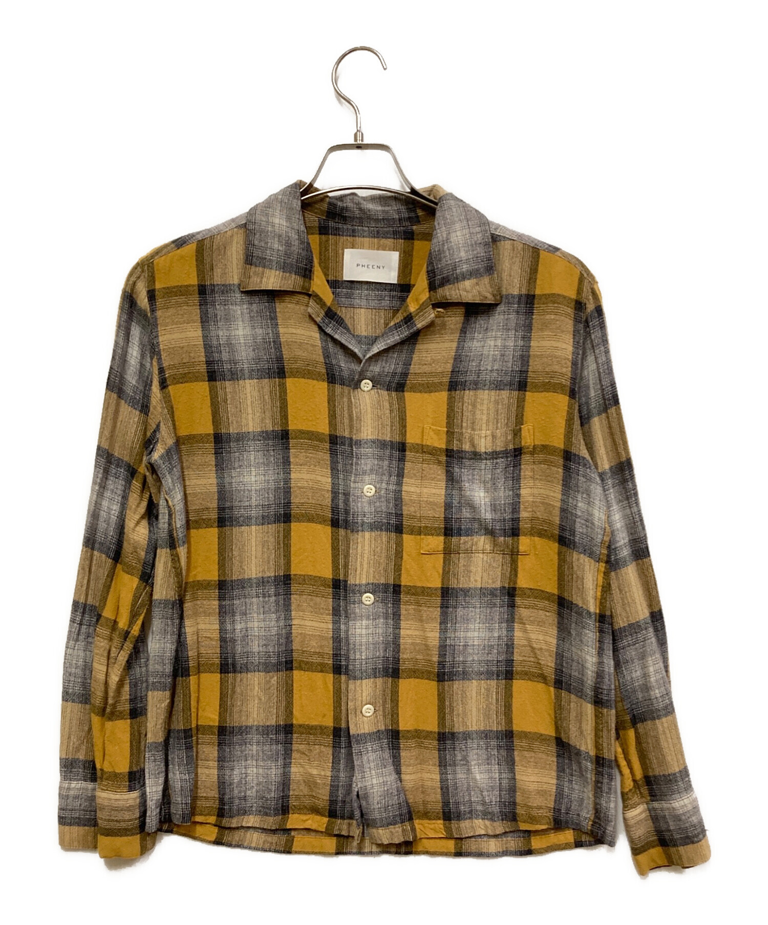 中古・古着通販】PHEENY (フィーニー) オンブレチェックシャツ 