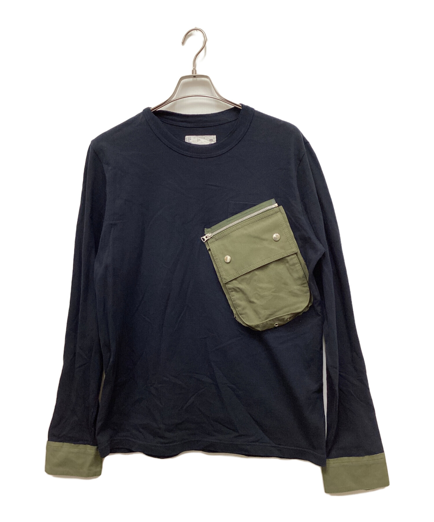 sacai サカイ Cotton Long Sleeve T-Shirt 3 Long Sleeve Cotton T