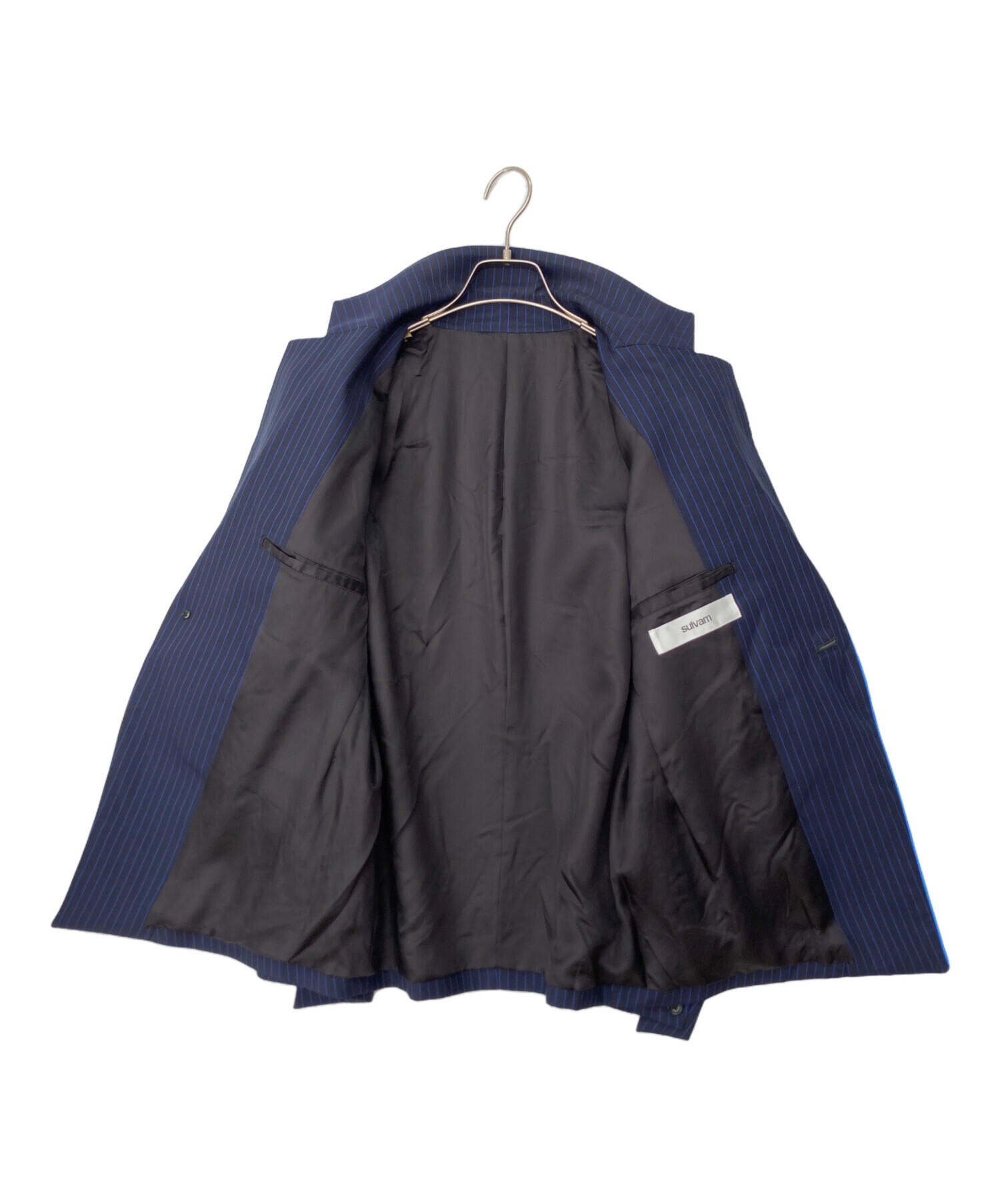 中古・古着通販】sulvam (サルバム) パイピングストライプテーラード