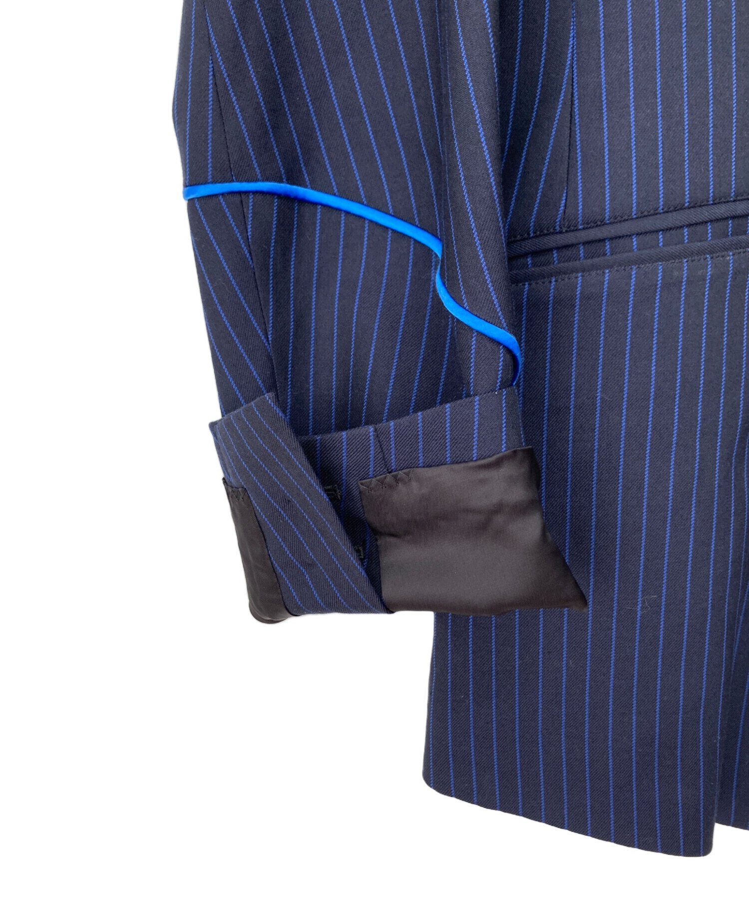 中古・古着通販】sulvam (サルバム) パイピングストライプテーラード