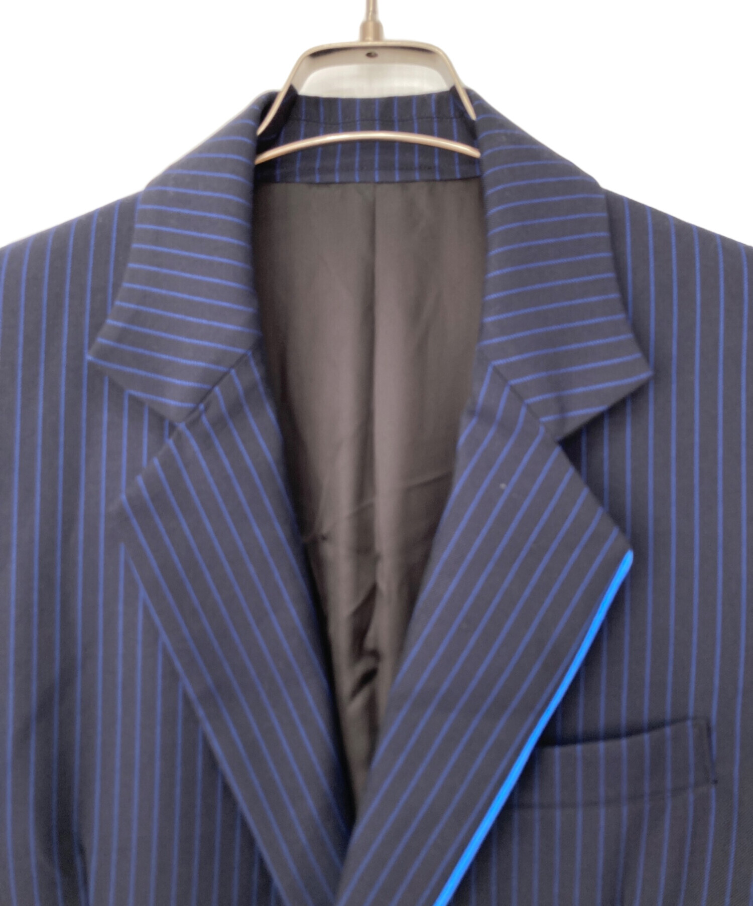 中古・古着通販】sulvam (サルバム) パイピングストライプテーラード