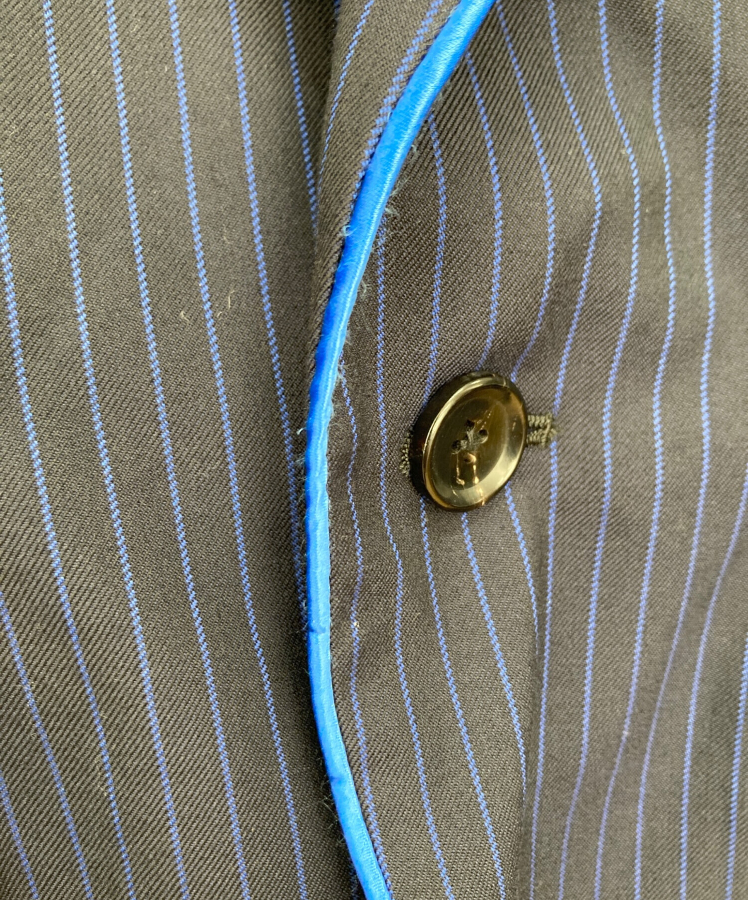 中古・古着通販】sulvam (サルバム) パイピングストライプテーラード