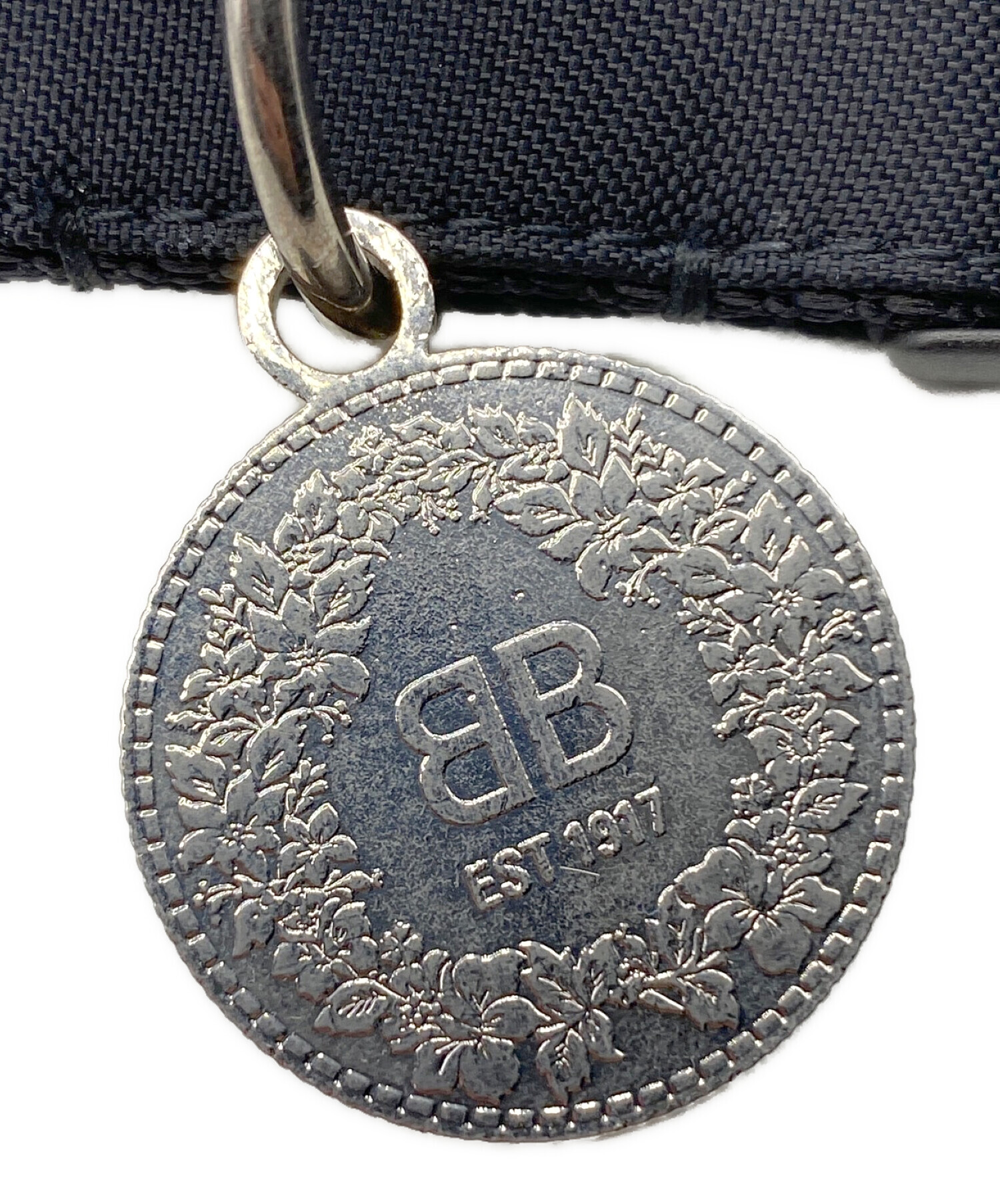 中古・古着通販】BALENCIAGA (バレンシアガ) BLACK CHOKER WITH LOGO 