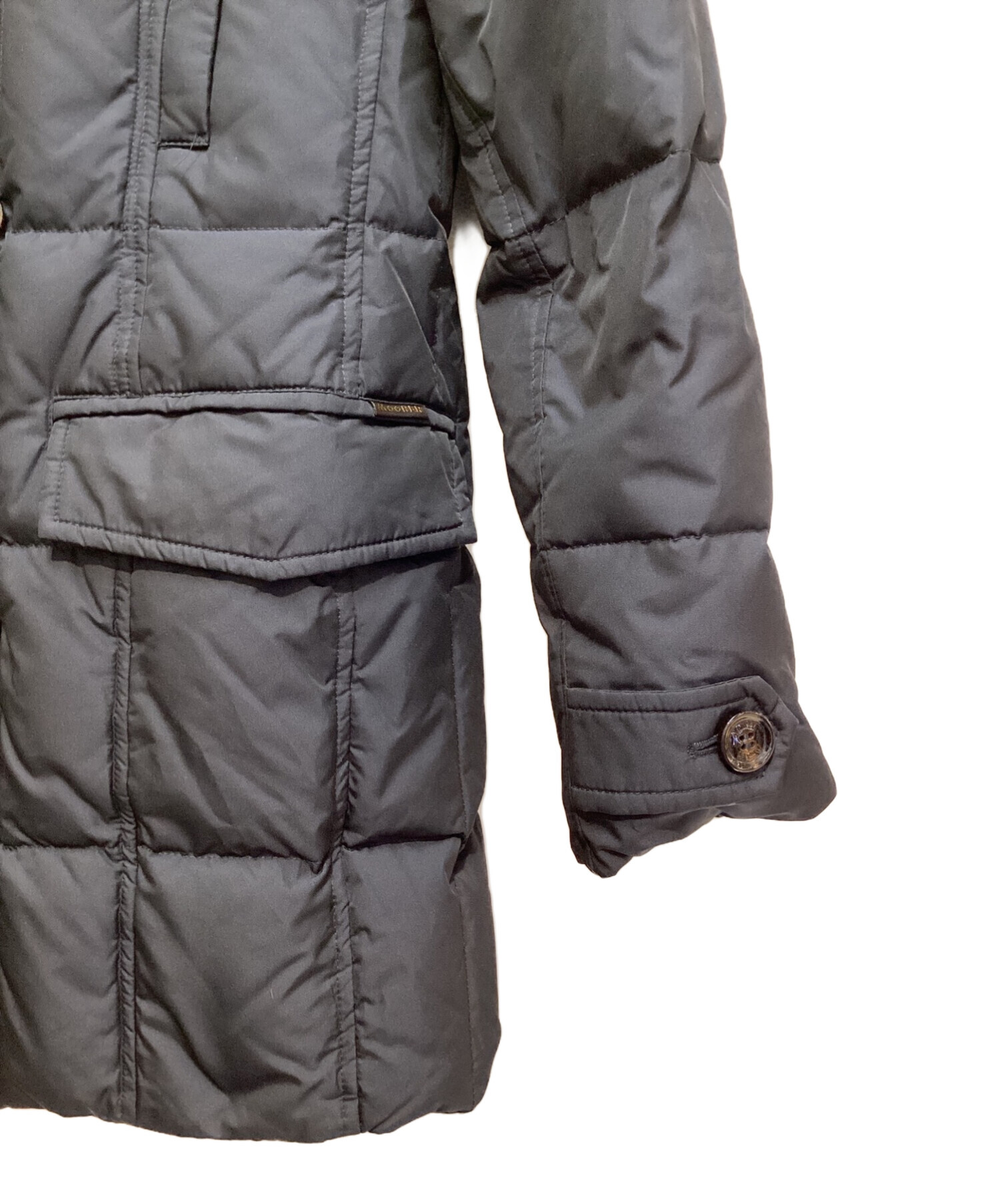 中古・古着通販】MOORER (ムーレー) SIRO-L ダウンジャケット ネイビー