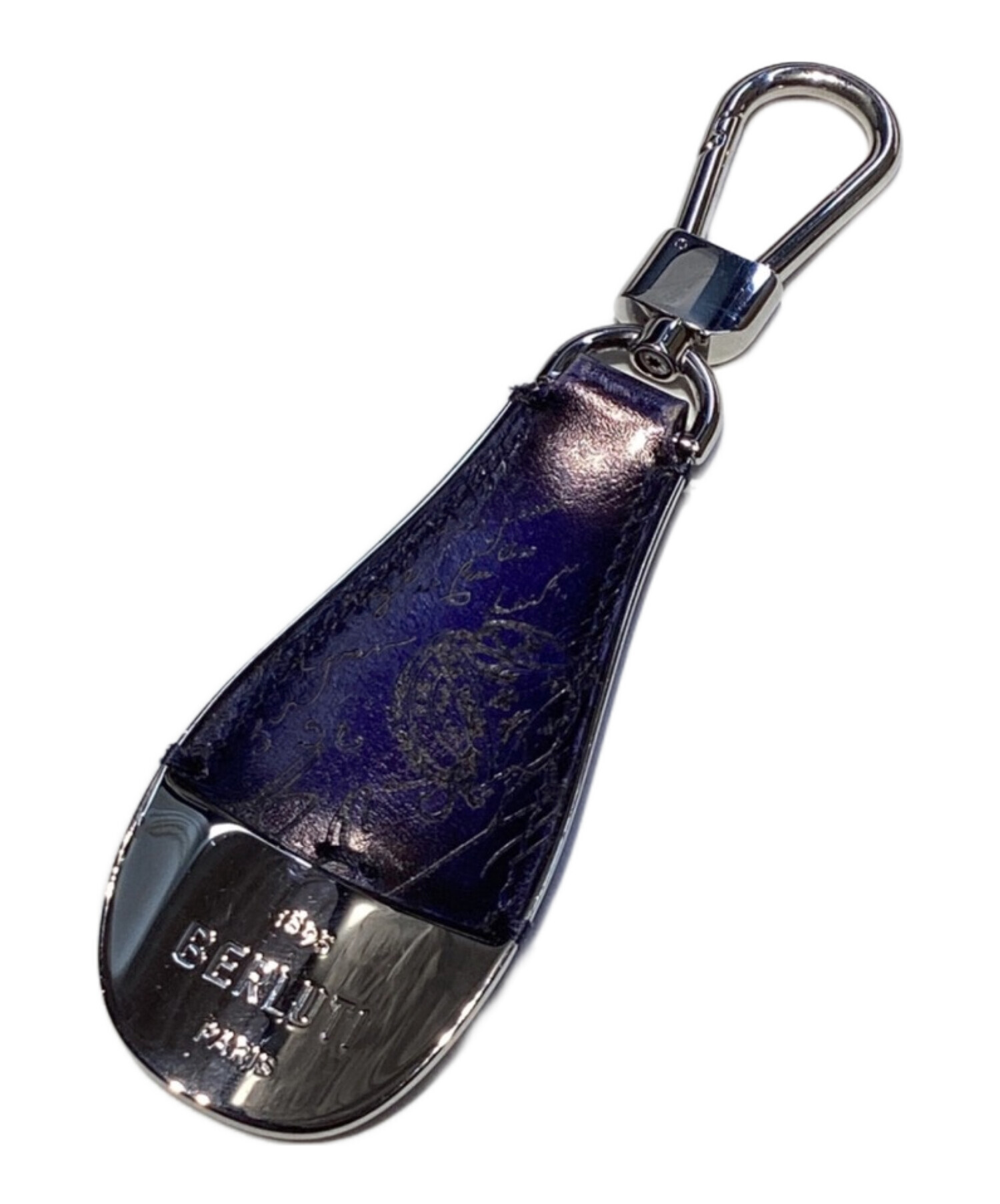 BERLUTI ネイビー キーホルダー