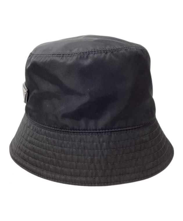 中古・古着通販】PRADA (プラダ) Re-Nylon バケットハット ブラック