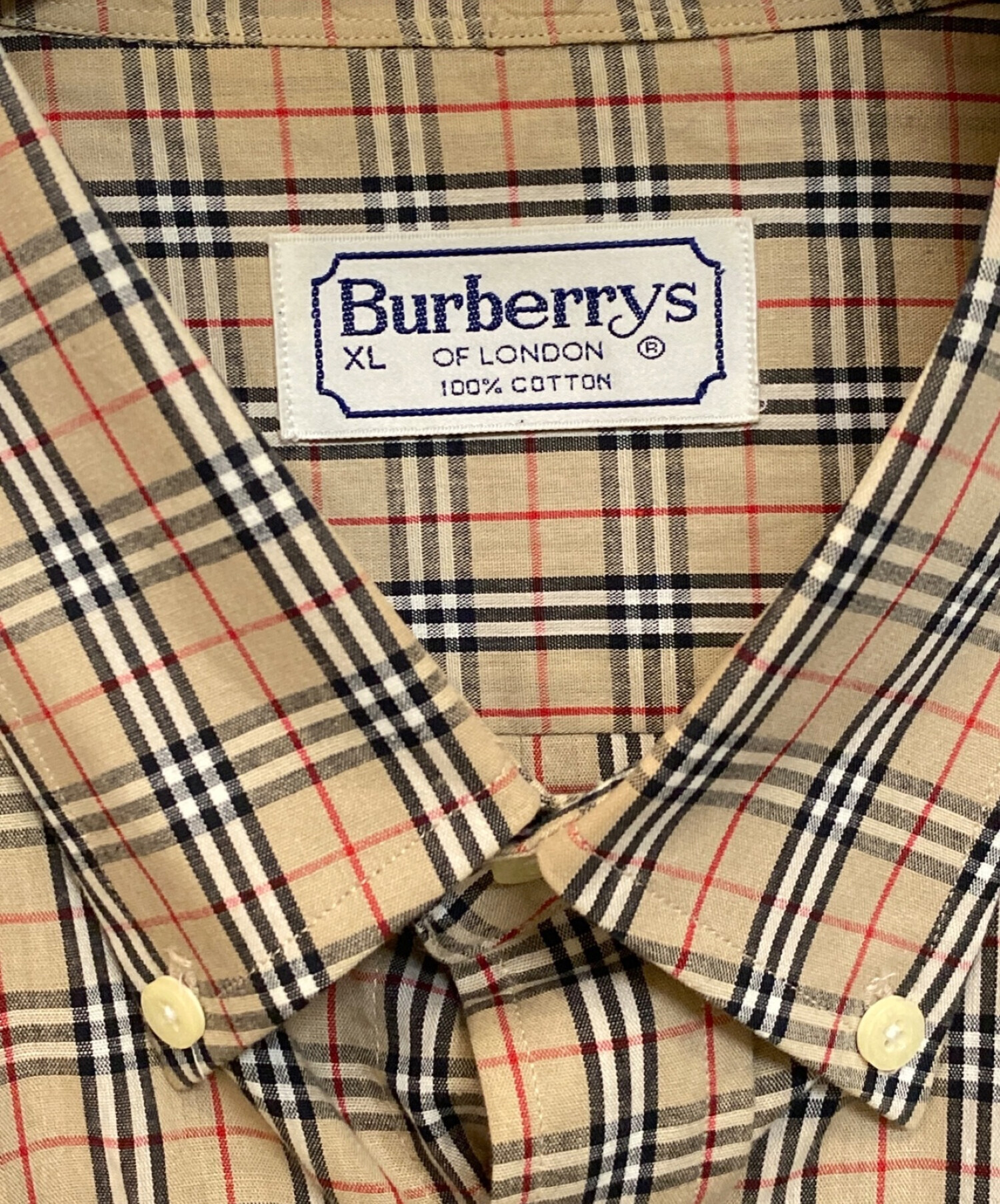 中古・古着通販】Burberry's (バーバリーズ) ノバチェックシャツ