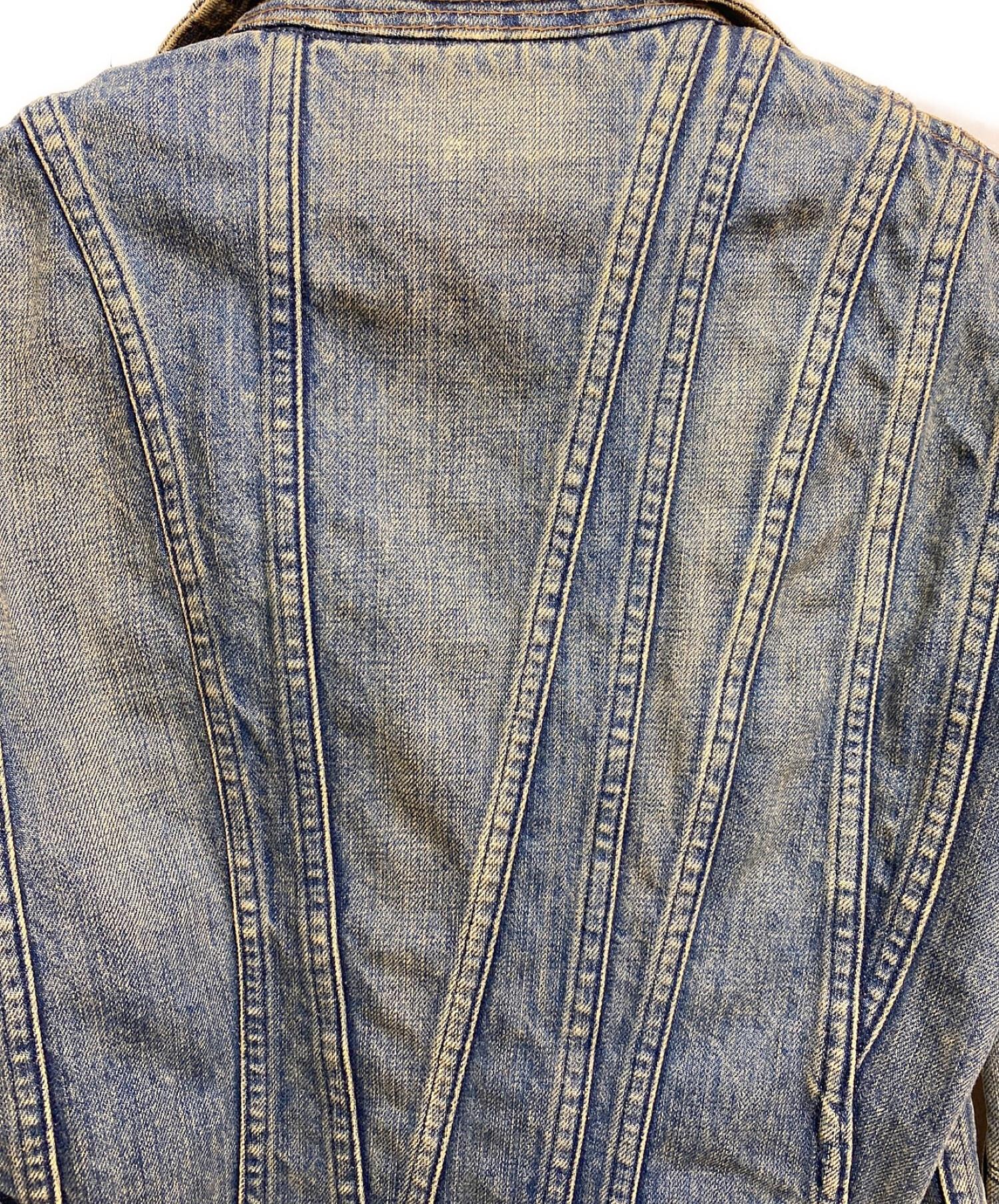 JUNYA WATANABE - ジュンヤワタナベ  02SS ヴィンテージ再構築デニムジャケット レディース M 中古・古着通販】JUNYA WATANABE (ジュンヤワタナベ) ヴィンテージ再