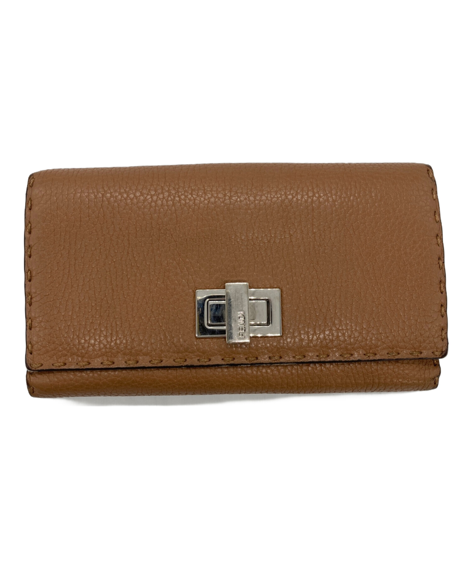 中古・古着通販】FENDI (フェンディ) ピーカブー 2つ折り財布 中古・古着通販】FENDI (フェンディ) ピーカブー 2つ折り財布