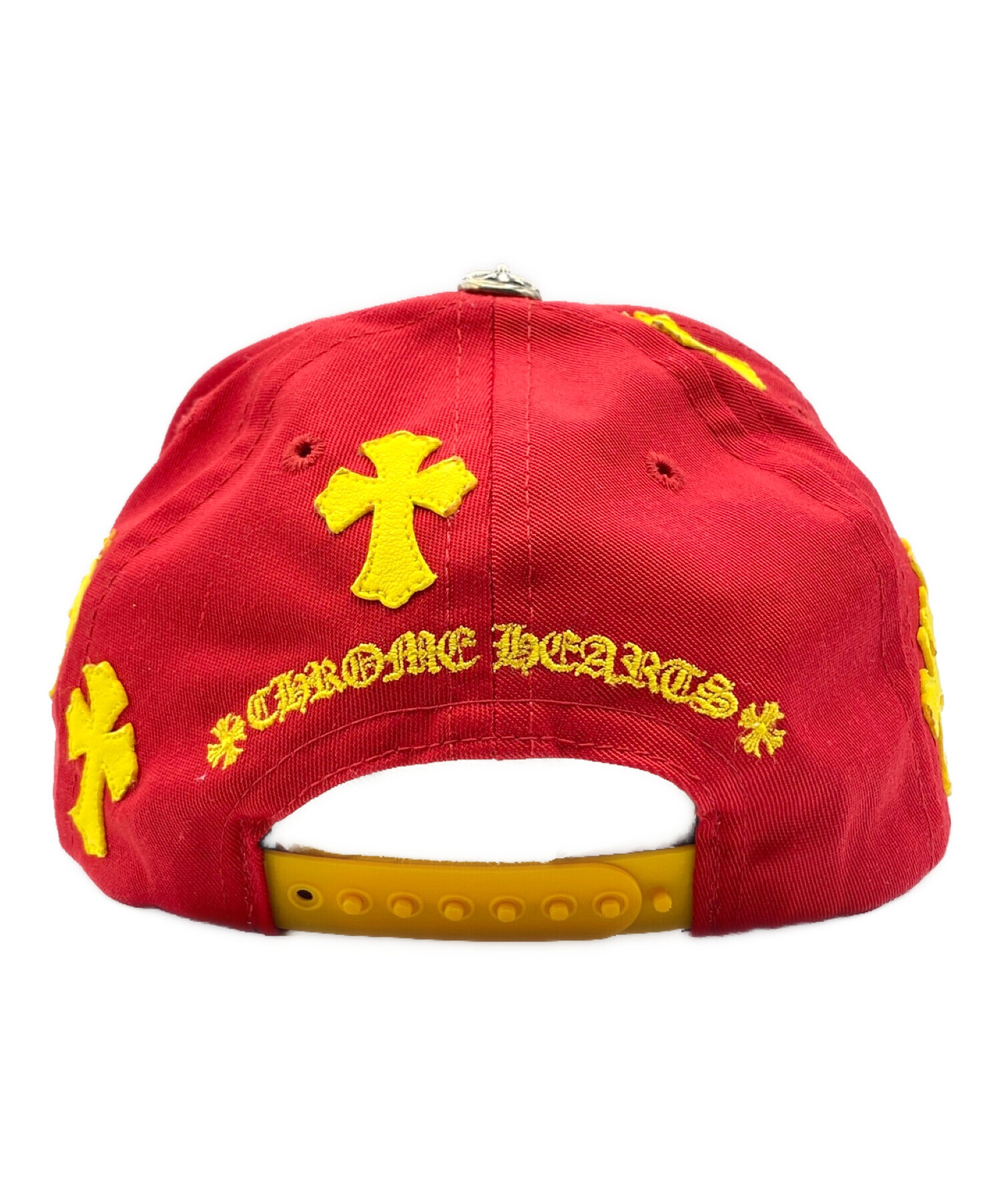 CHROME HEARTS クロムハーツ 5 Panel キャップ 中古・古着通販】CHROME HEARTS (クロムハーツ) 5PANEL CAP レッド