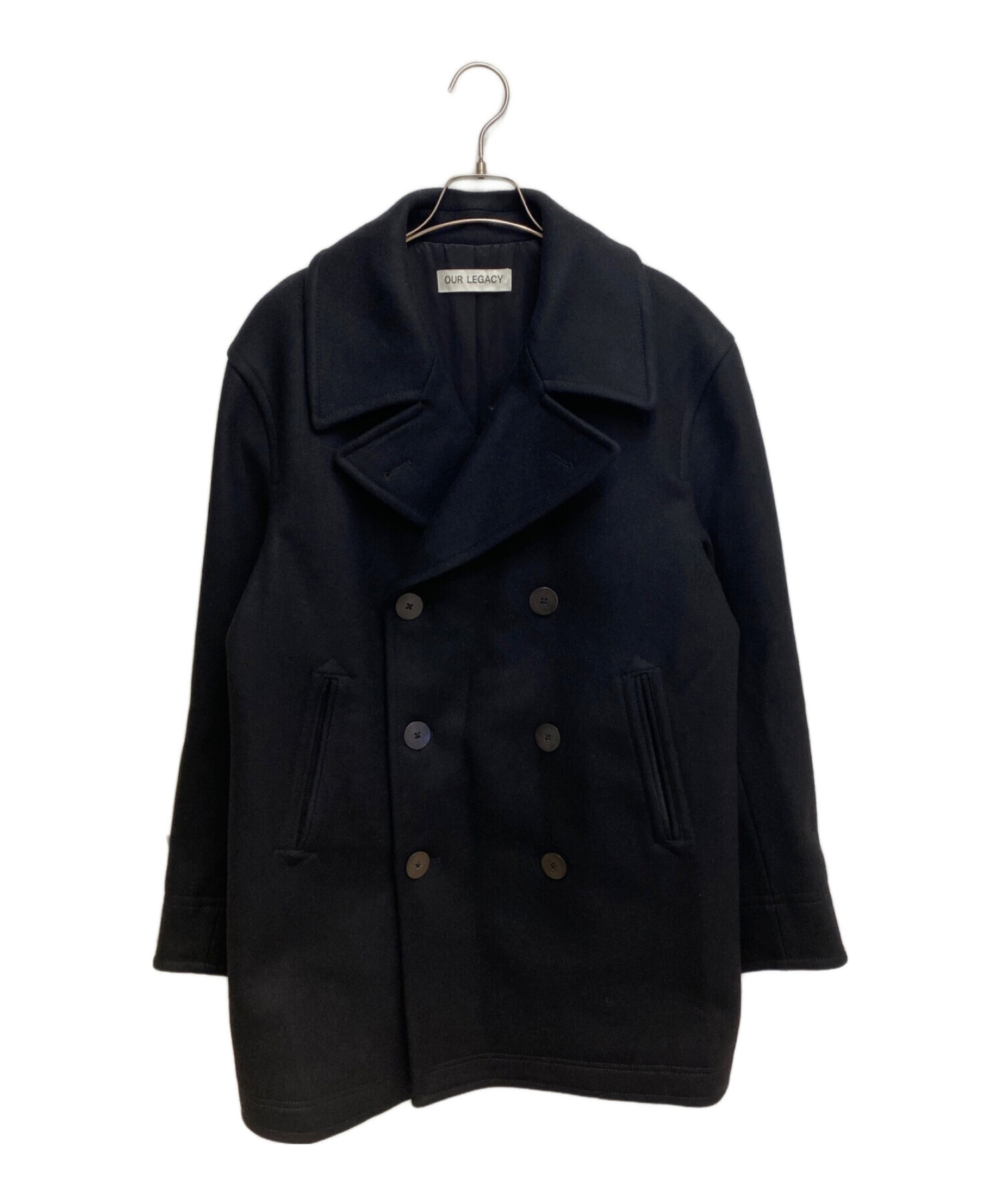 OUR LEGACY 23AW Peacoat ピーコート サイズ44 中古・古着通販】OUR LEGACY (アワーレガシー) 23AW PEACOAT ブラック