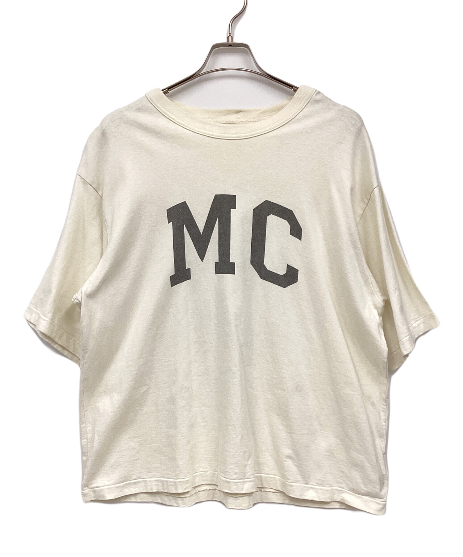 中古・古着通販】BLURHMS (ブラームス) cotton rayon 88/12 print tee 