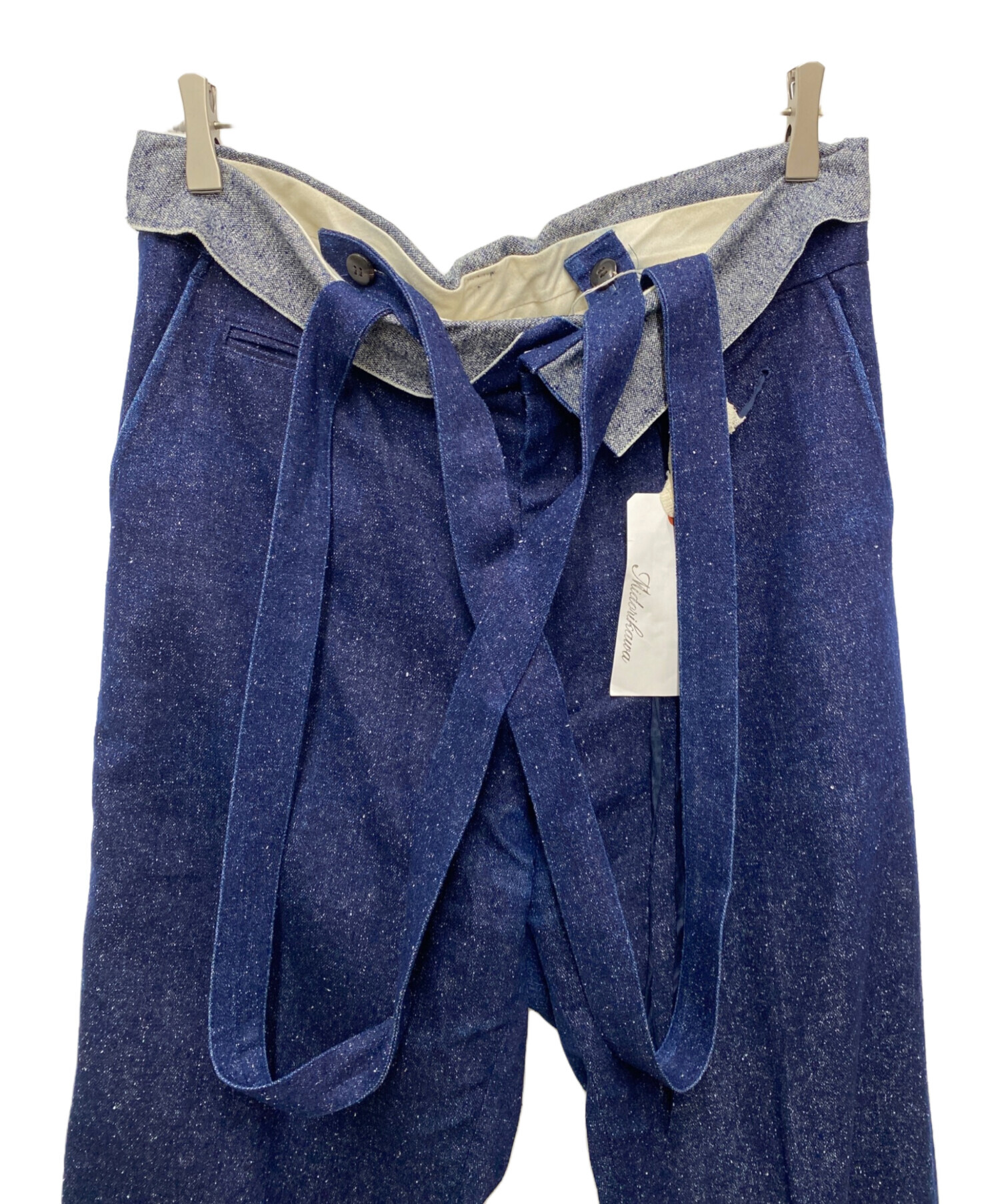 中古・古着通販】Midorikawa (ミドリカワ) パンツ インディゴ