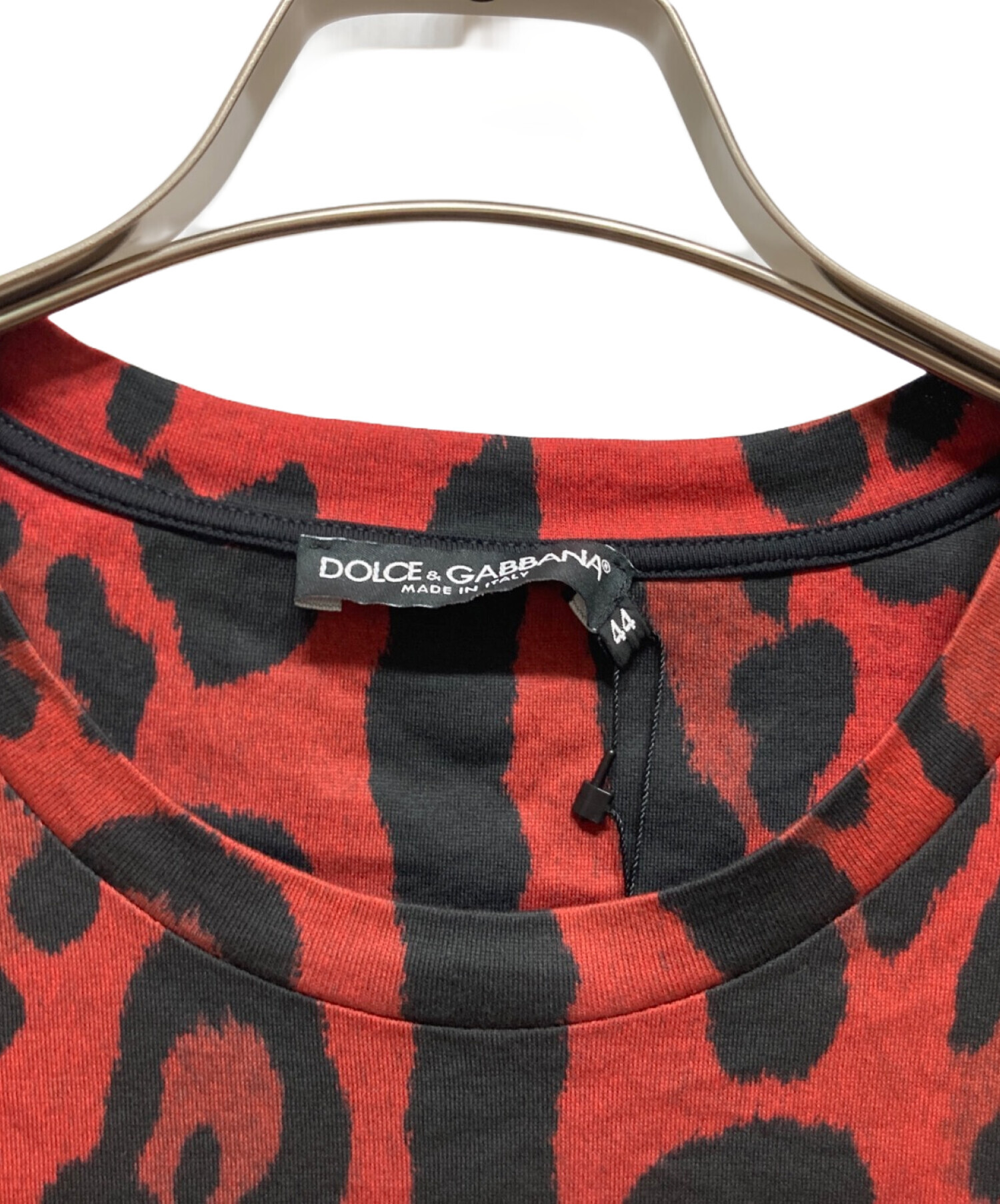 中古・古着通販】DOLCE & GABBANA (ドルチェ＆ガッバーナ) レオパードT 