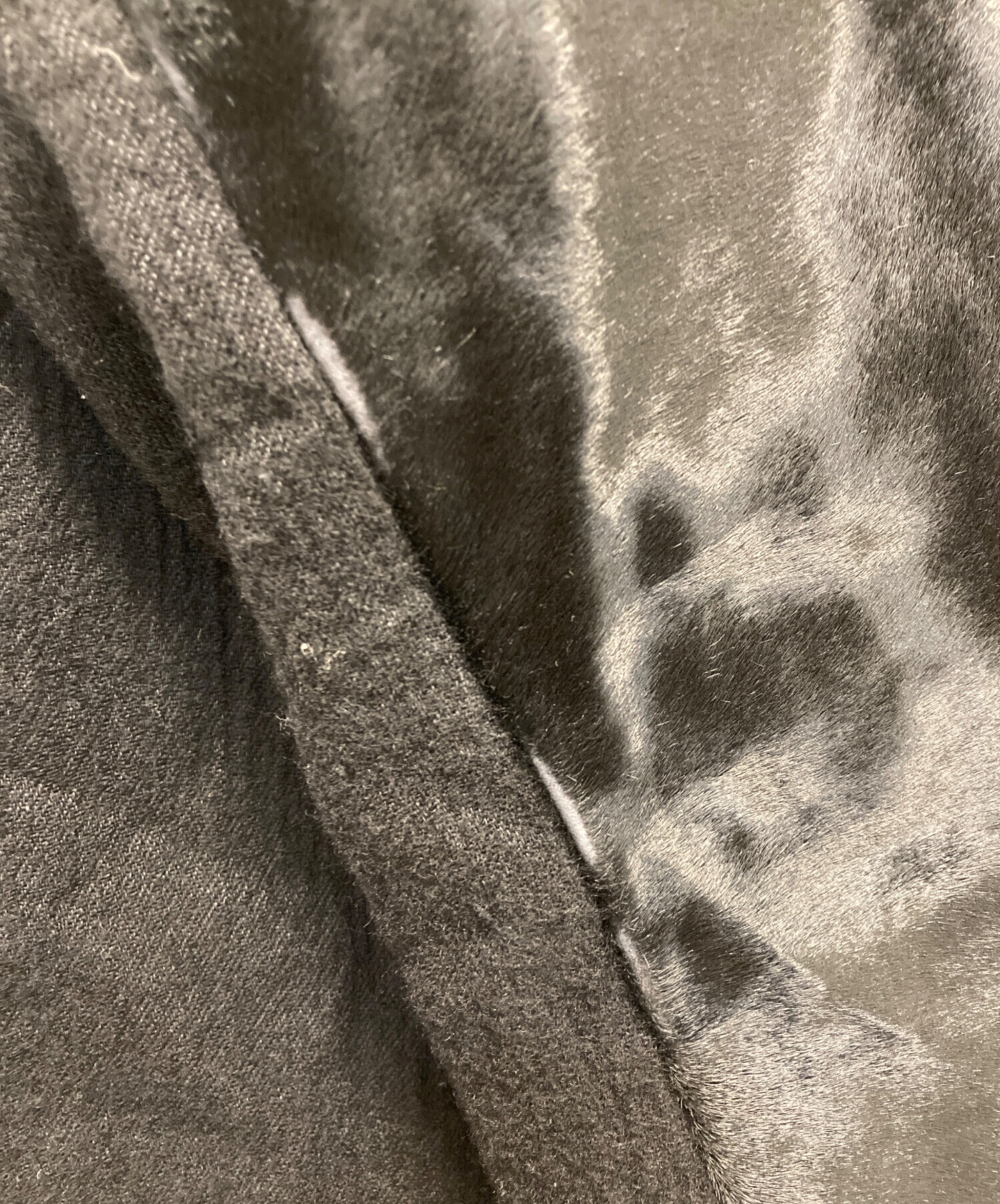 中古・古着通販】HELMUT LANG (ヘルムートラング) ハラコ切替コート