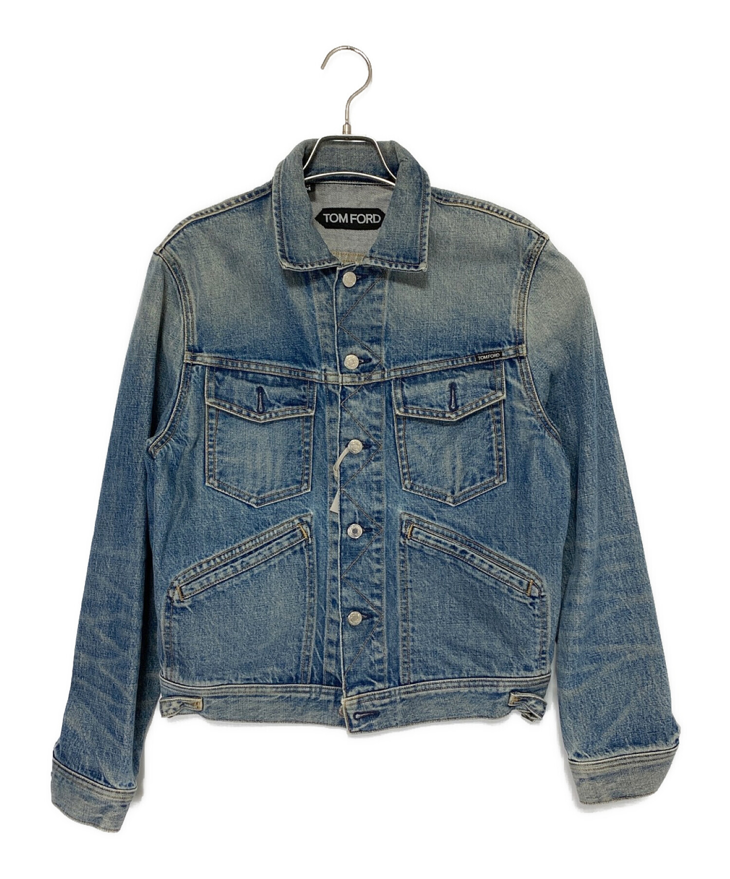 中古・古着通販】TOM FORD (トムフォード) デニムジャケット 中古・古着通販】TOM FORD (トムフォード) デニムジャケット