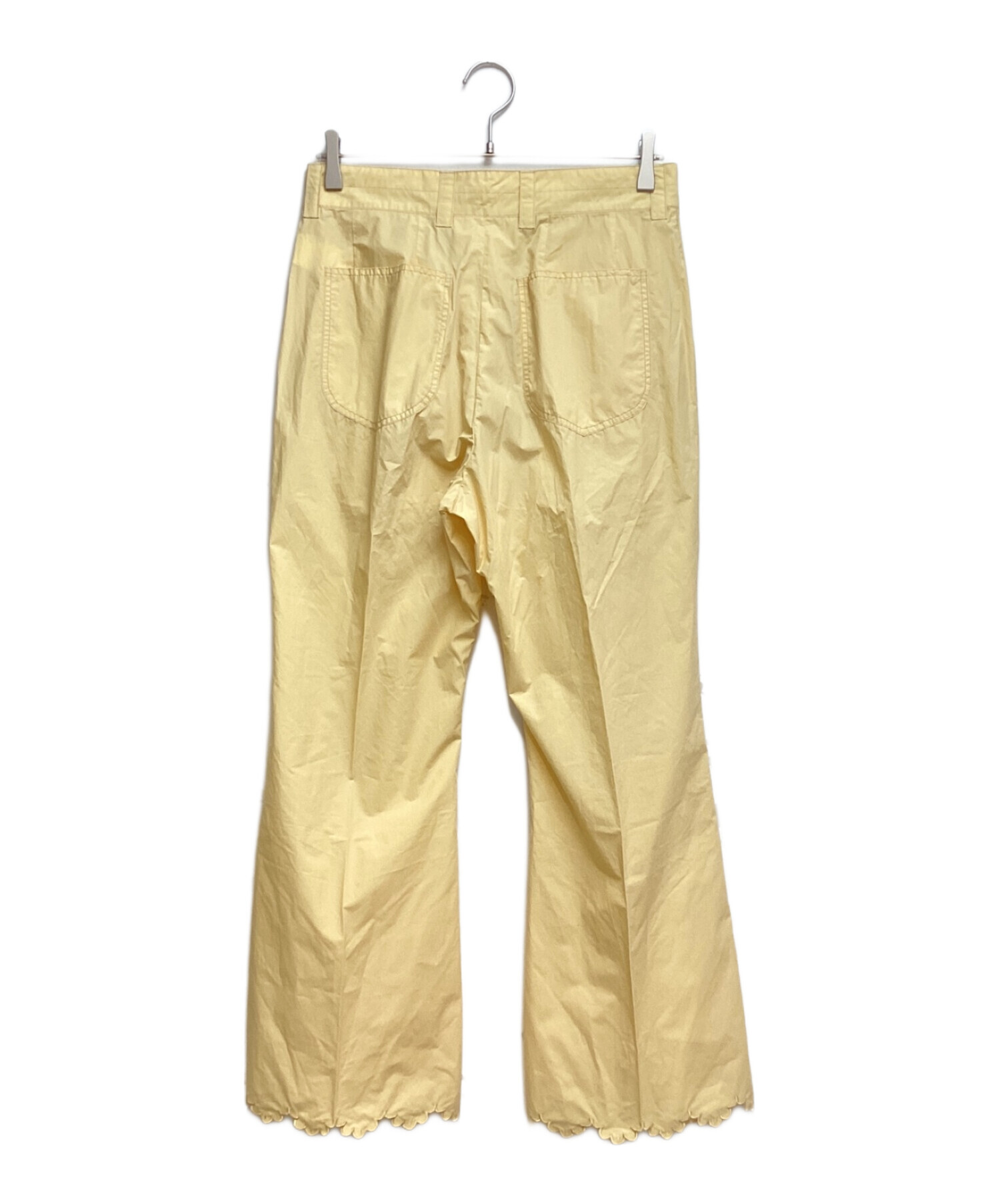 中古・古着通販】masu (エムエーエスユー) SCALLOP FLARE PANTS 