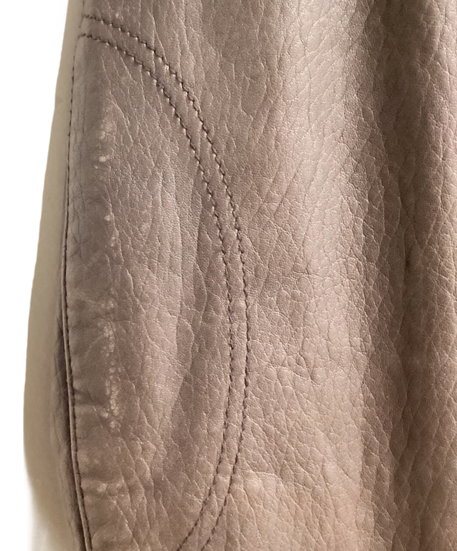 ヴィヴィアンウエストウッド 本革レザージャケット 変形 ブラウン 2025