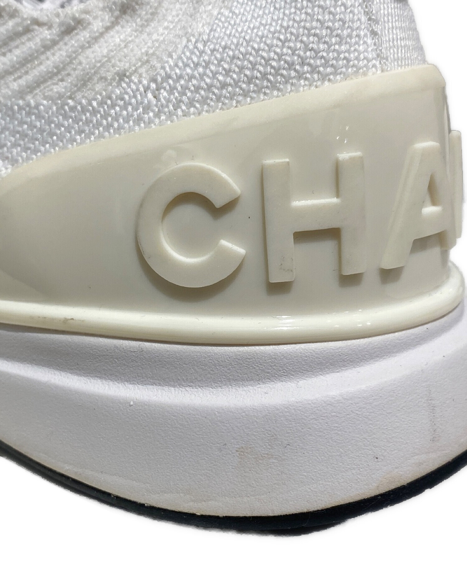 中古・古着通販】CHANEL (シャネル) ココマーク ニットスニーカー