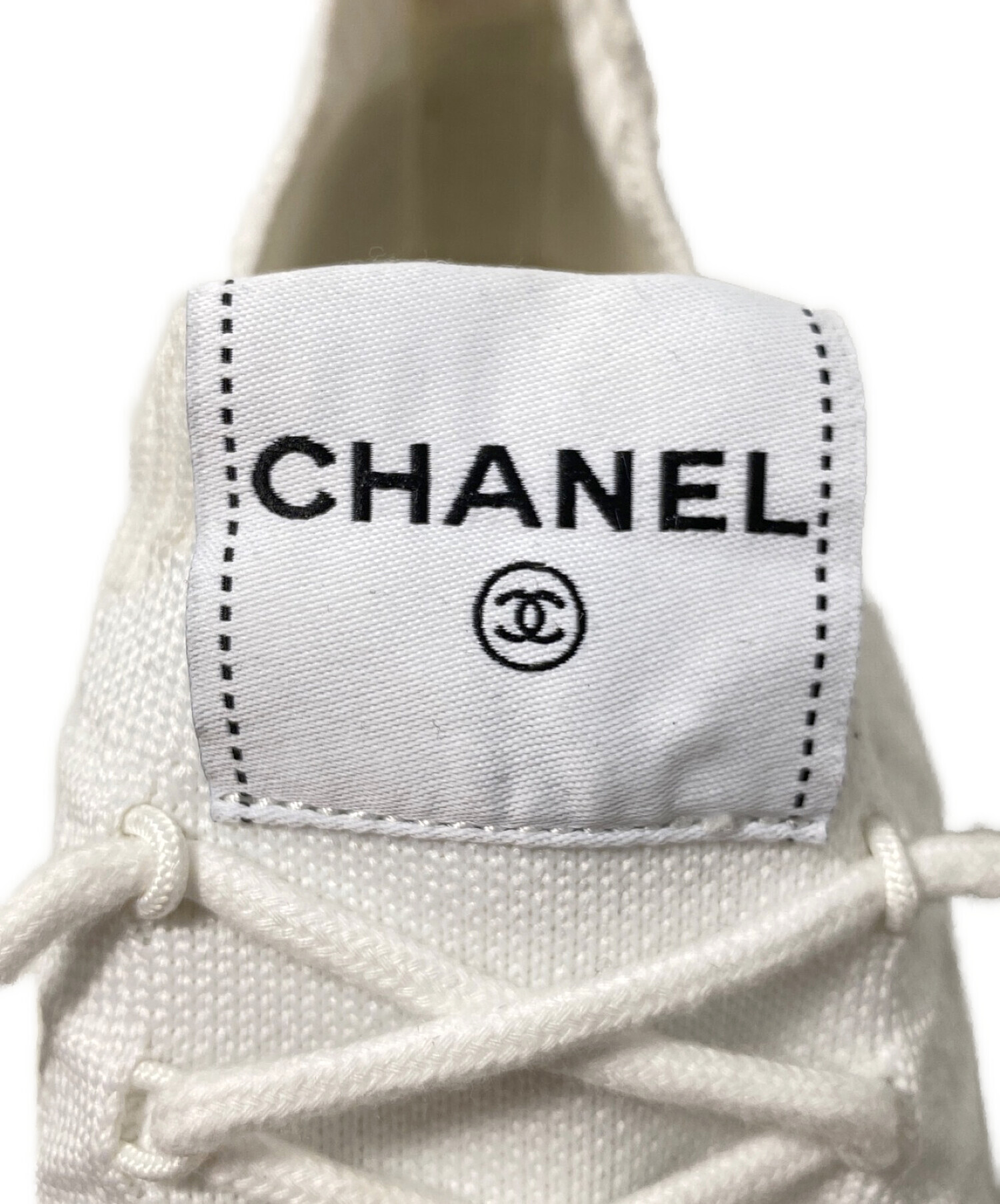 中古・古着通販】CHANEL (シャネル) ココマーク ニットスニーカー