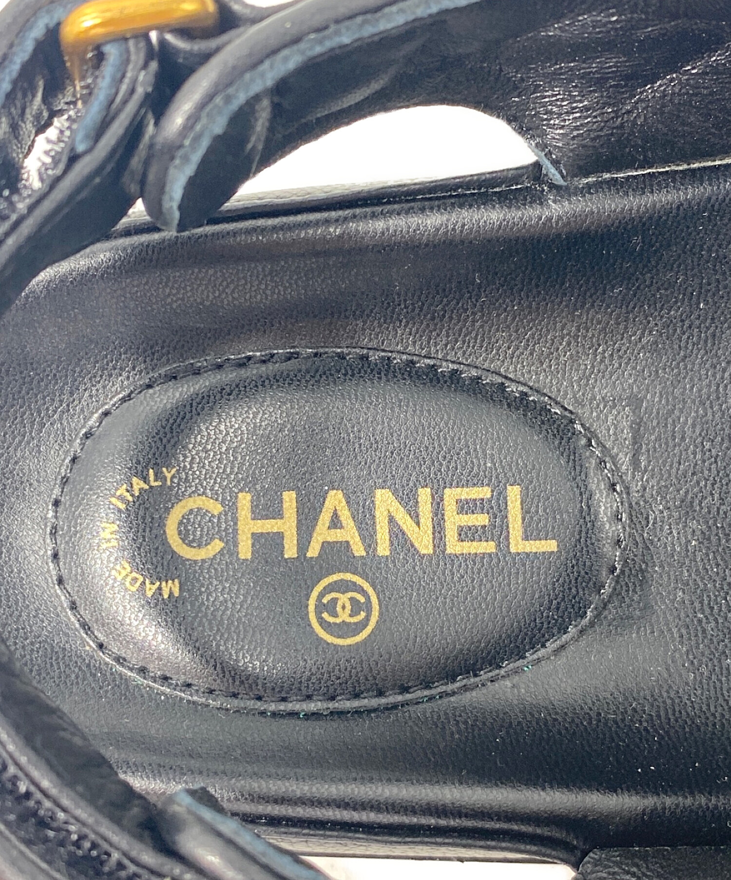中古・古着通販】CHANEL (シャネル) マトラッセ レザー サンダル 
