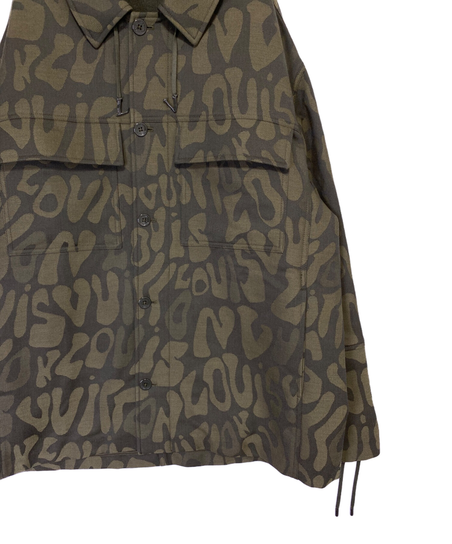 中古・古着通販】LOUIS VUITTON (ルイ ヴィトン) LV レース ウール 