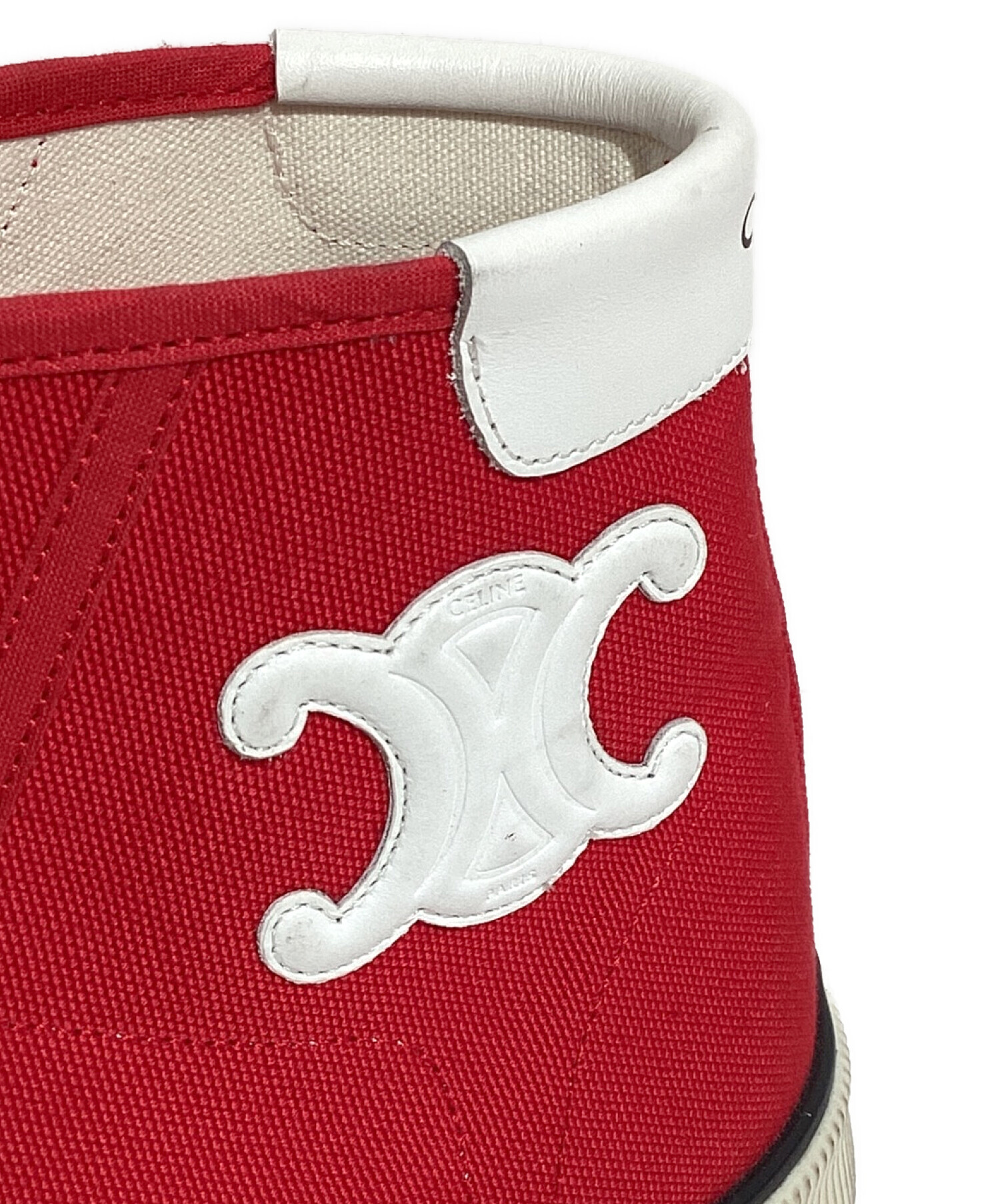 中古・古着通販】CELINE (セリーヌ) Triomphe High Cut Sneakers