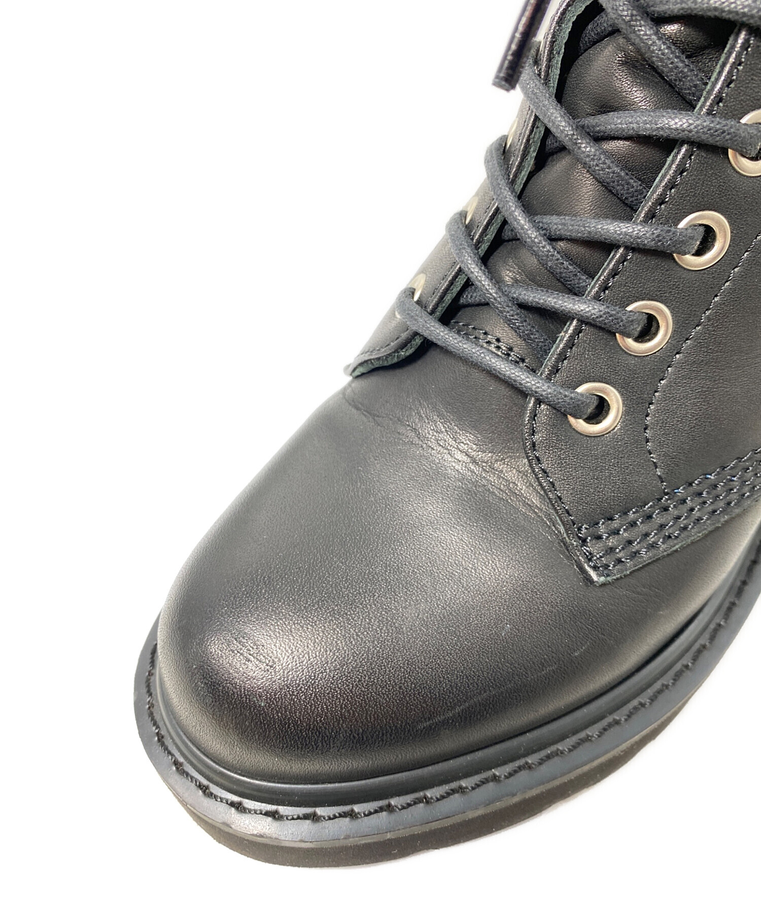 中古・古着通販】LIMI feu (リミフゥ) レースアップインヒールブーツ