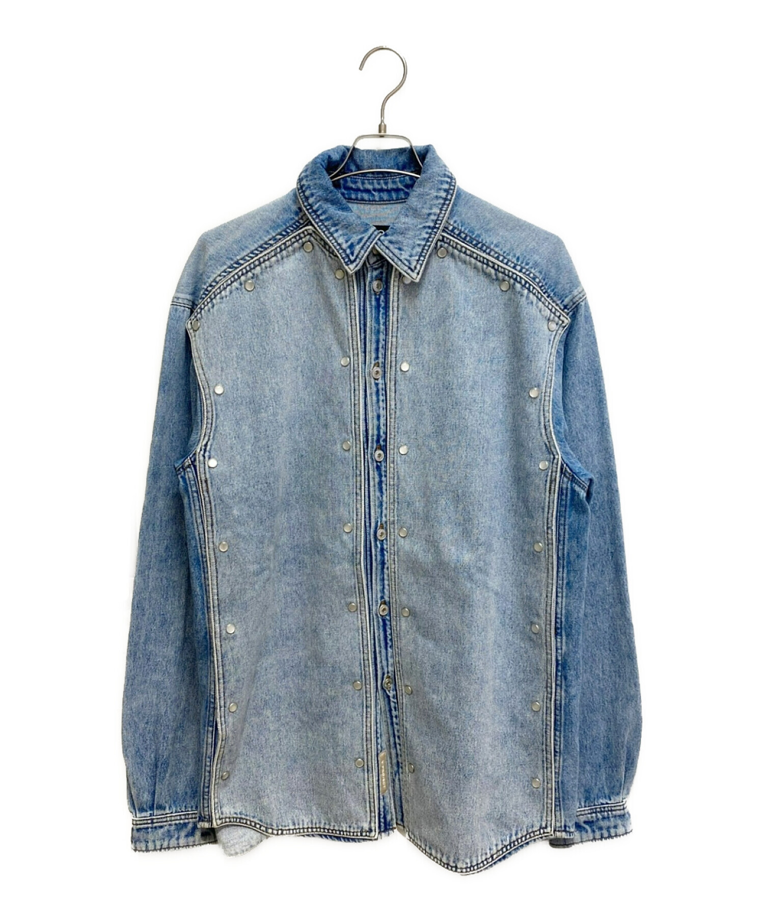 Y/PROJECT ダブルフロント　デニムジャケット y/project ダブルフロント デニムジャケット