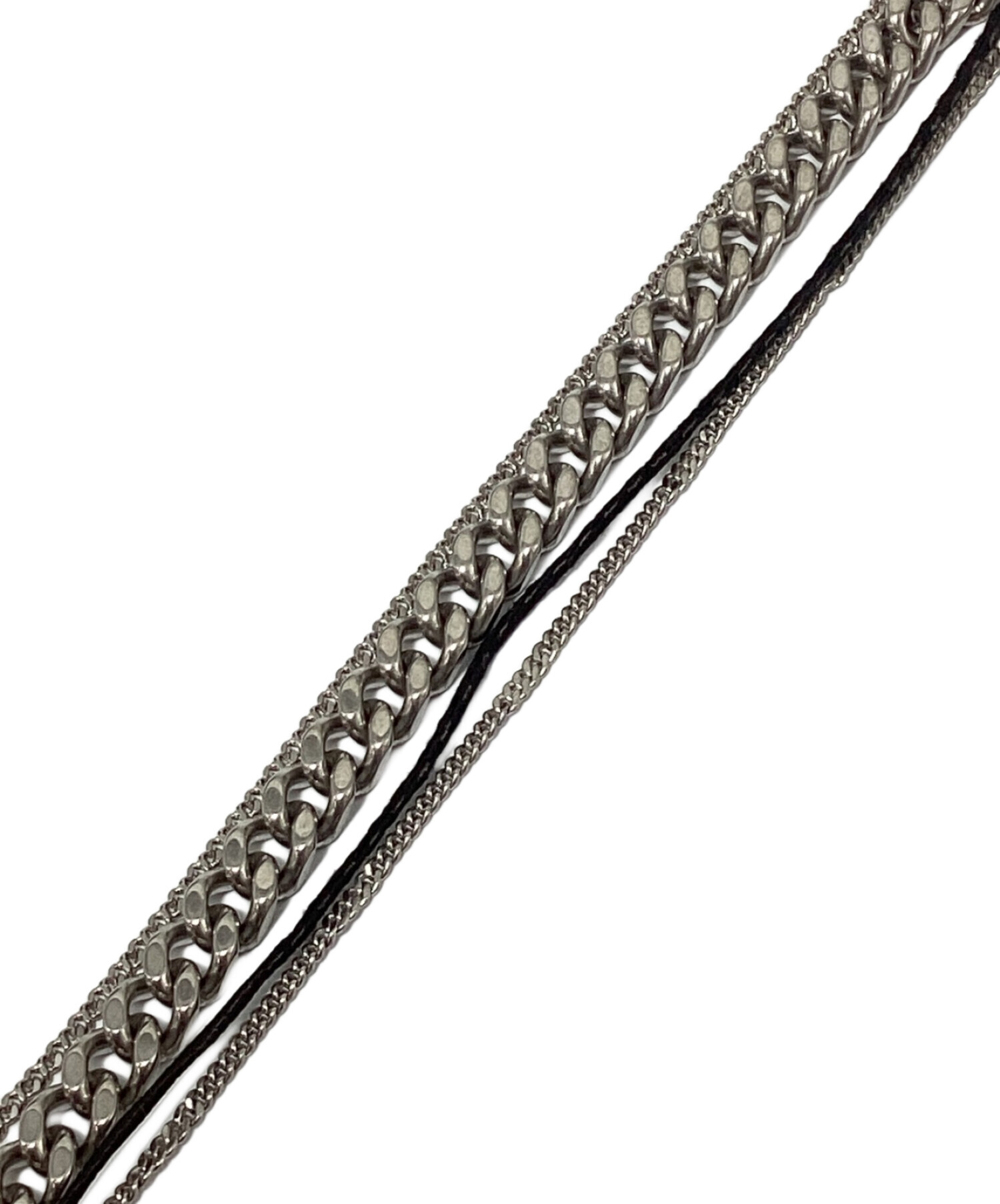中古・古着通販】SAINT LAURENT (サンローラン) Multi Chain Bracelet