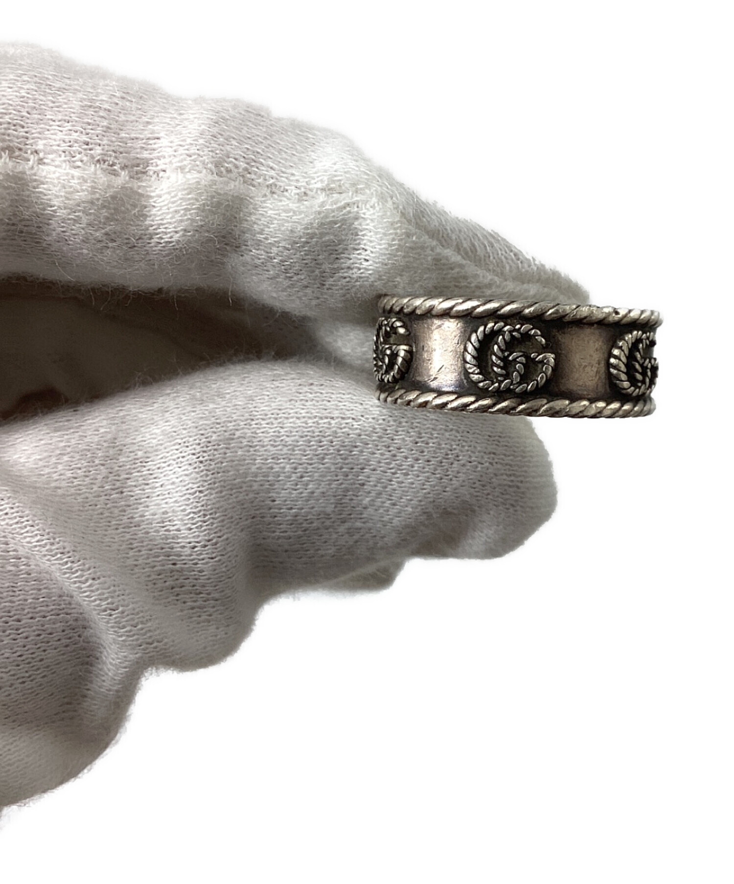 中古・古着通販】GUCCI (グッチ) Double G Ring（ダブルG リング
