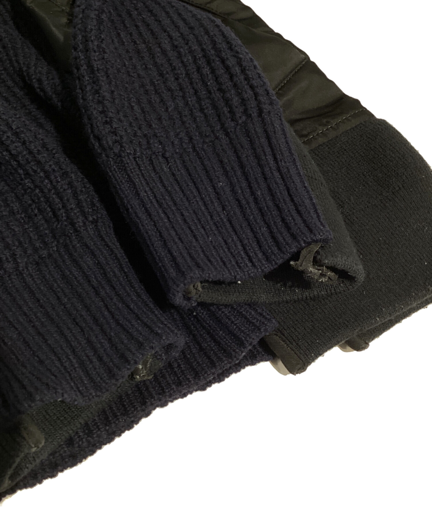 中古・古着通販】sacai (サカイ) MA-1 ウールニット プルオーバー