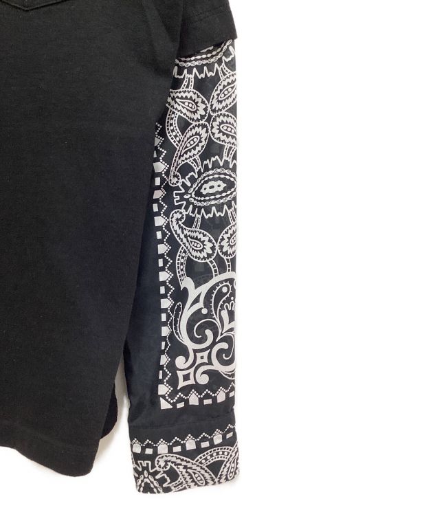 中古・古着通販】sacai (サカイ) ARCHIVE PRINT MIX LONG SLEEVE T