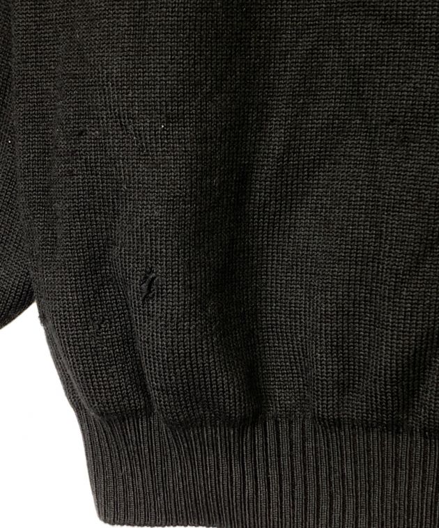 中古・古着通販】VETEMENTS (ヴェトモン) フロントロゴニット ブラック