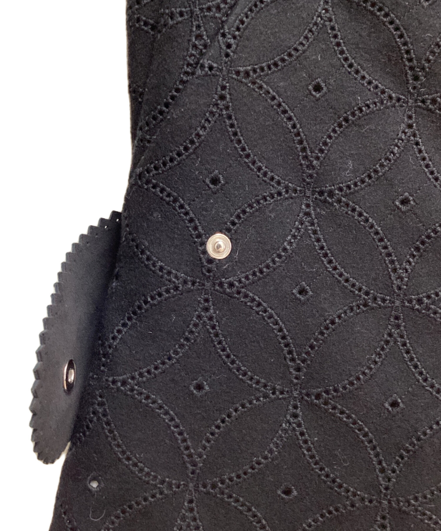 ルイヴィトン　レース ノースリーブ ワンピース 中古・古着通販】LOUIS VUITTON (ルイ ヴィトン) モノグラムレース