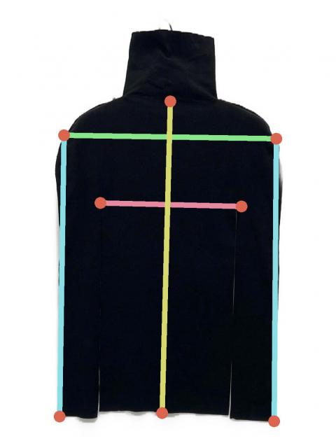 中古・古着通販】ISSEY MIYAKE (イッセイミヤケ) タートルネックニット