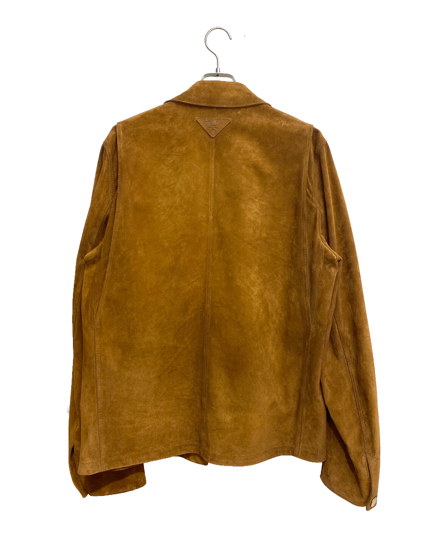 中古・古着通販】PRADA (プラダ) Suede leather jacket（スウェード 