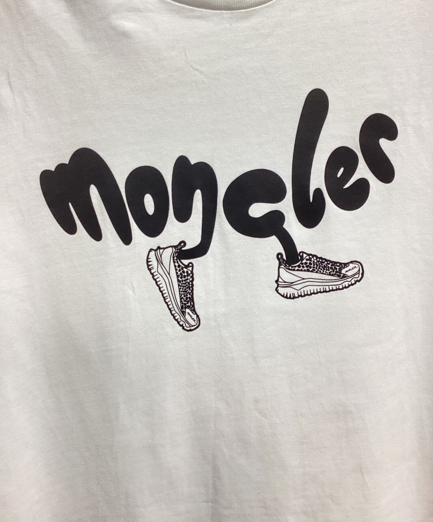 中古・古着通販】MONCLER (モンクレール) スリムフィットロゴT 中古・古着通販】MONCLER (モンクレール) スリムフィットロゴT