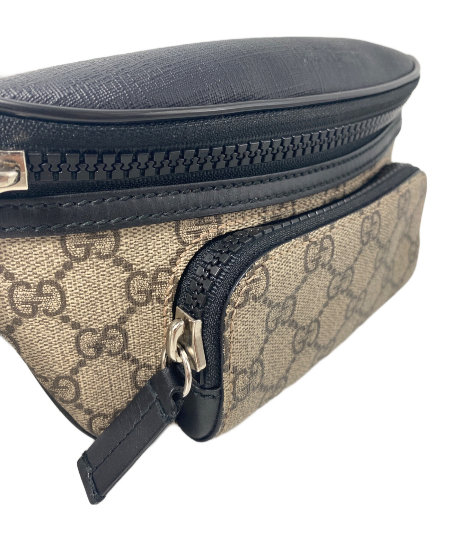 中古・古着通販】GUCCI (グッチ) GG Supreme waist bag（GGスプリーム