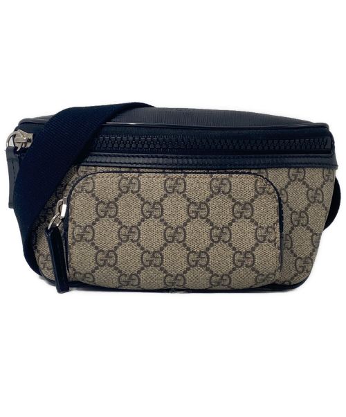 中古・古着通販】GUCCI (グッチ) GG Supreme waist bag（GGスプリーム