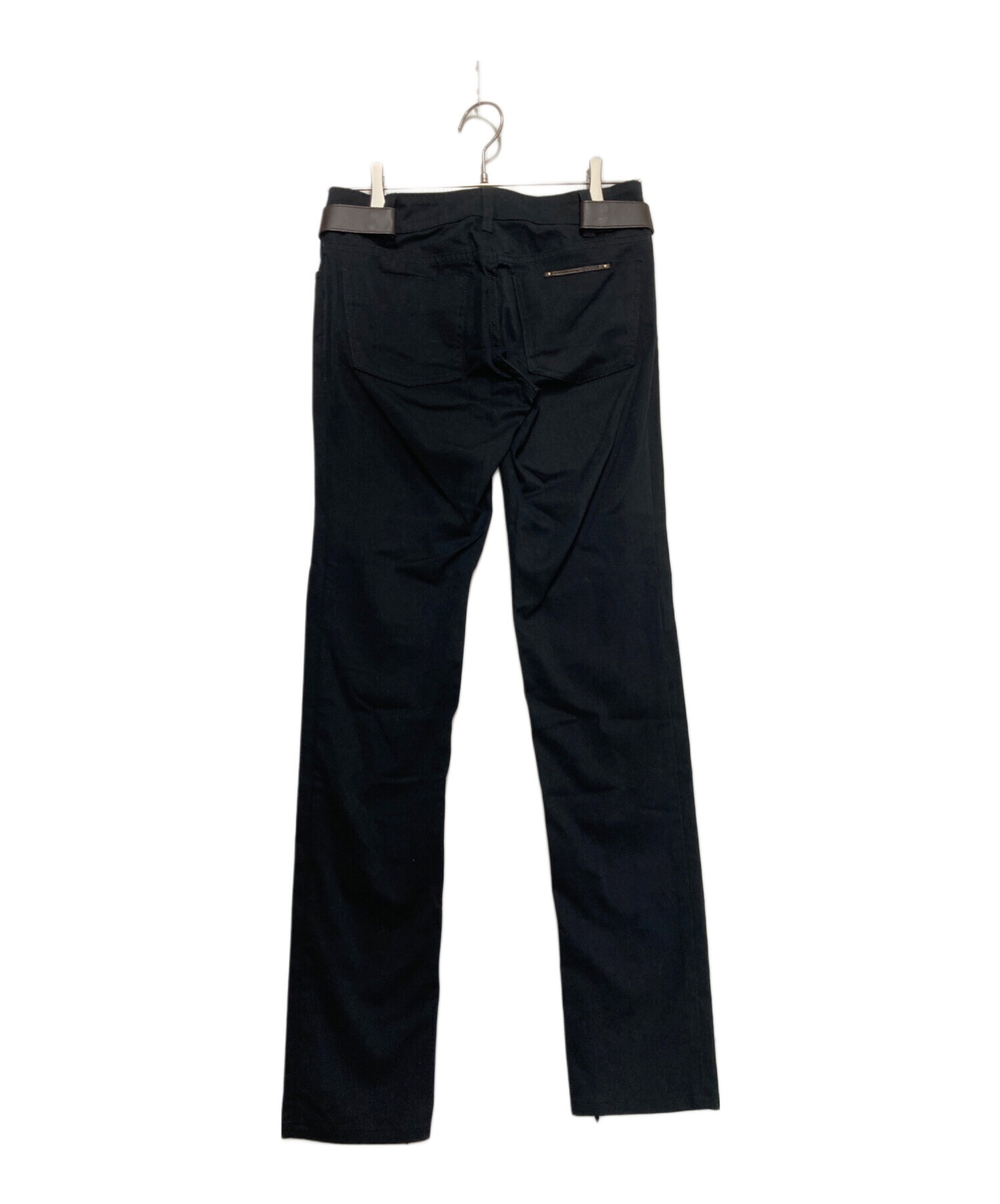 中古・古着通販】GUCCI (グッチ) ホースビットデザインパンツ ブラック