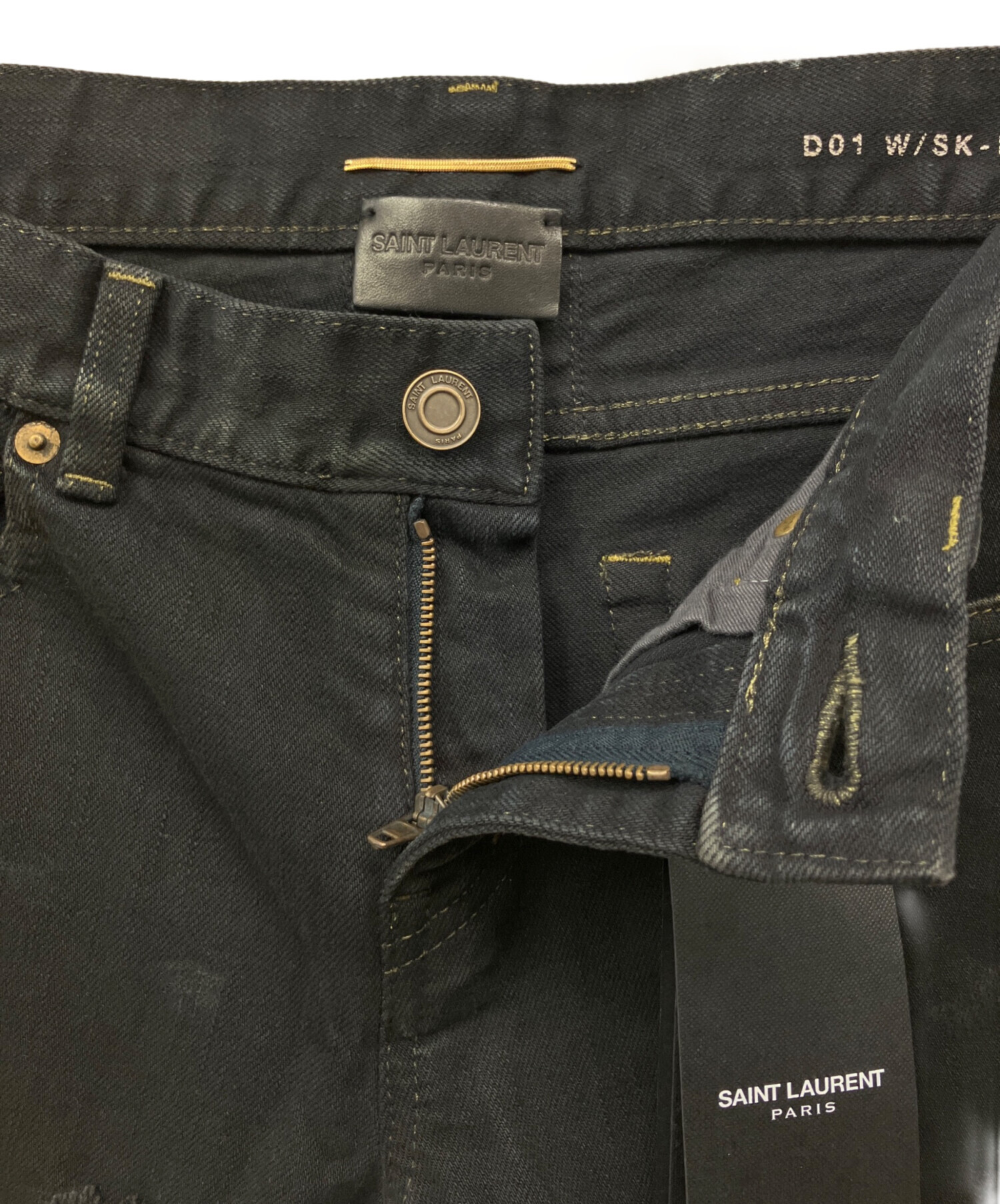 中古・古着通販】Saint Laurent Paris (サンローランパリ) ダメージ