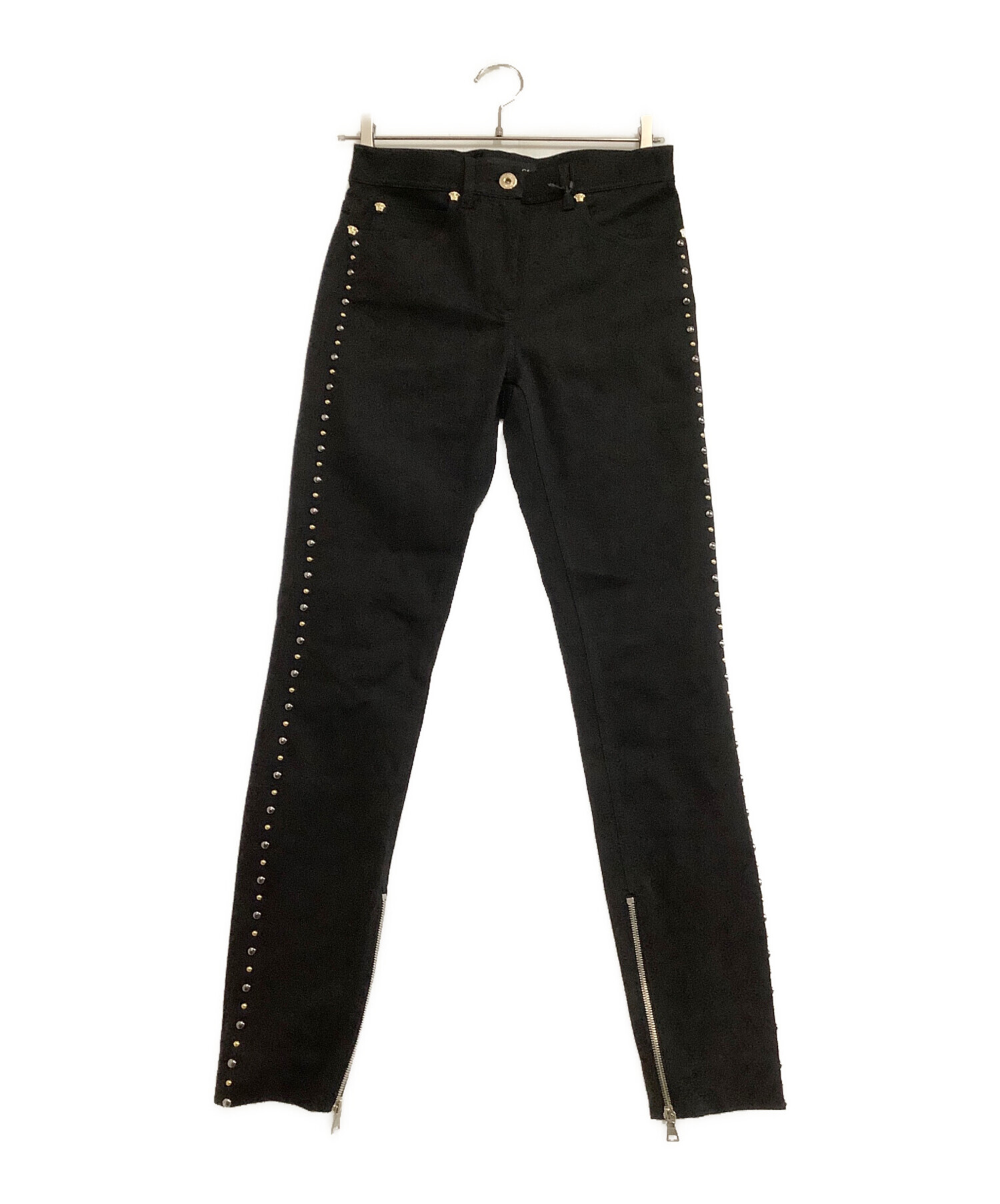 中古・古着通販】VERSACE (ヴェルサーチェ) サイドスタッズデニム