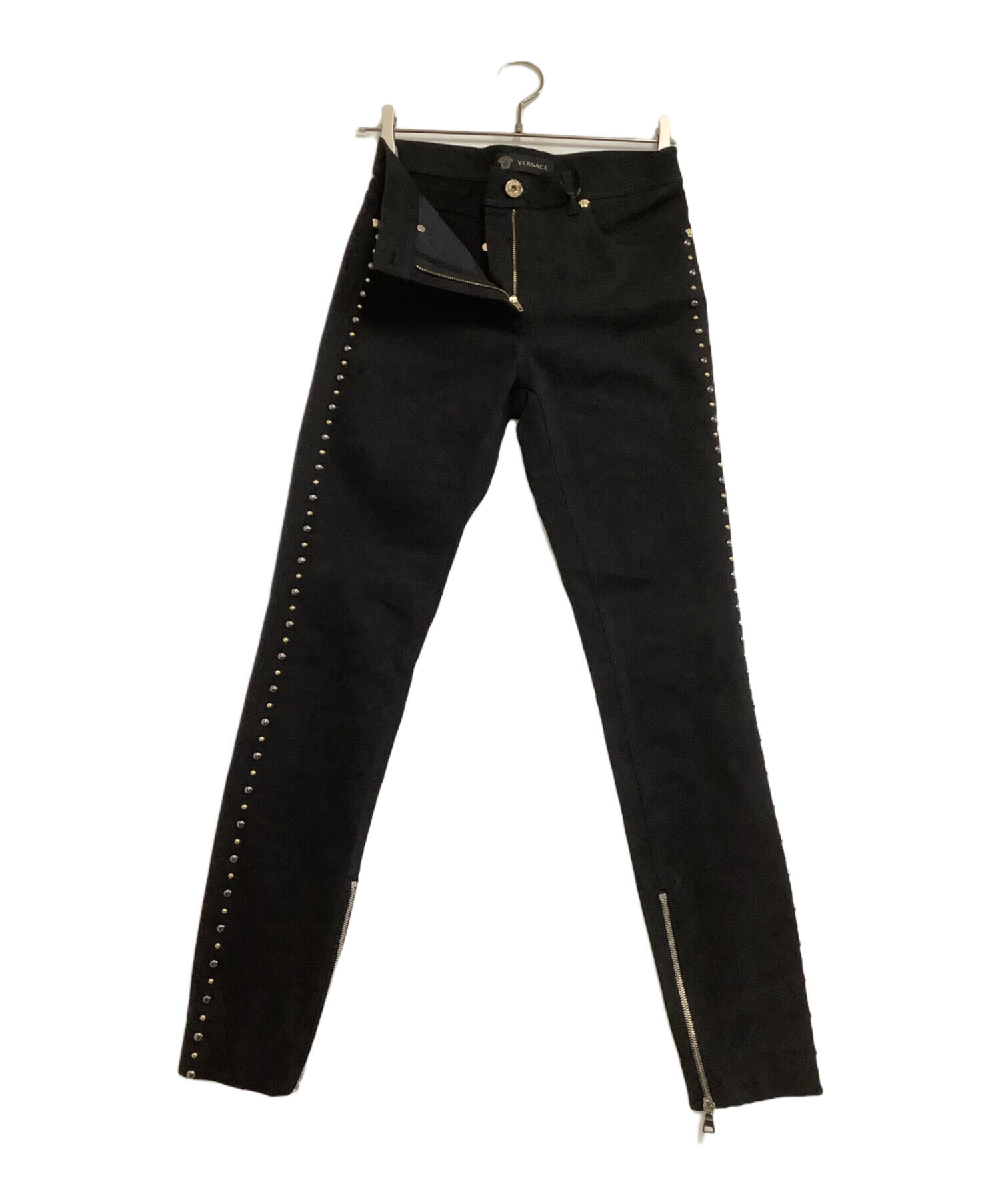 中古・古着通販】VERSACE (ヴェルサーチェ) サイドスタッズデニム