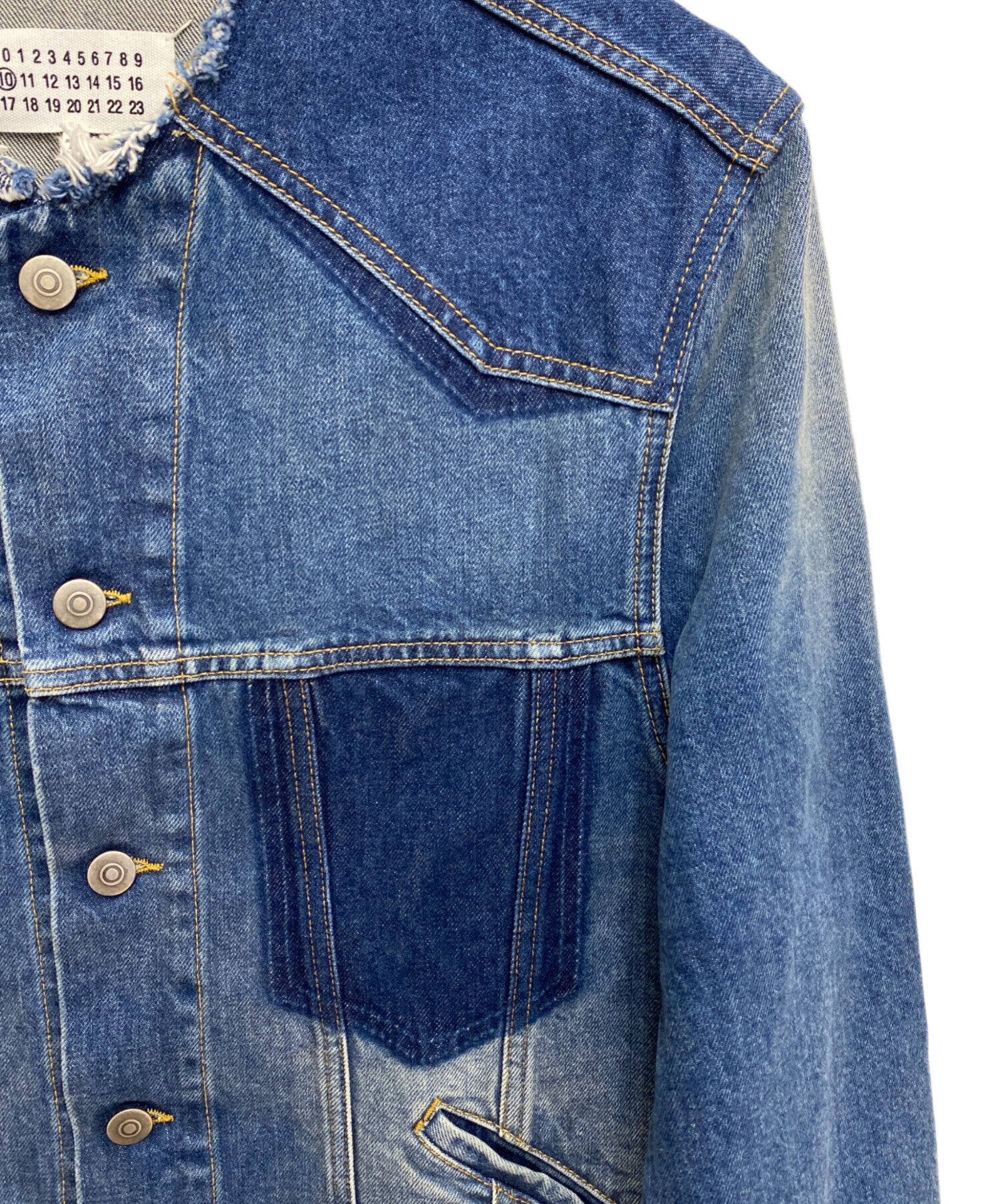 中古・古着通販】Maison Margiela (メゾンマルジェラ) 22SS 切替デニム