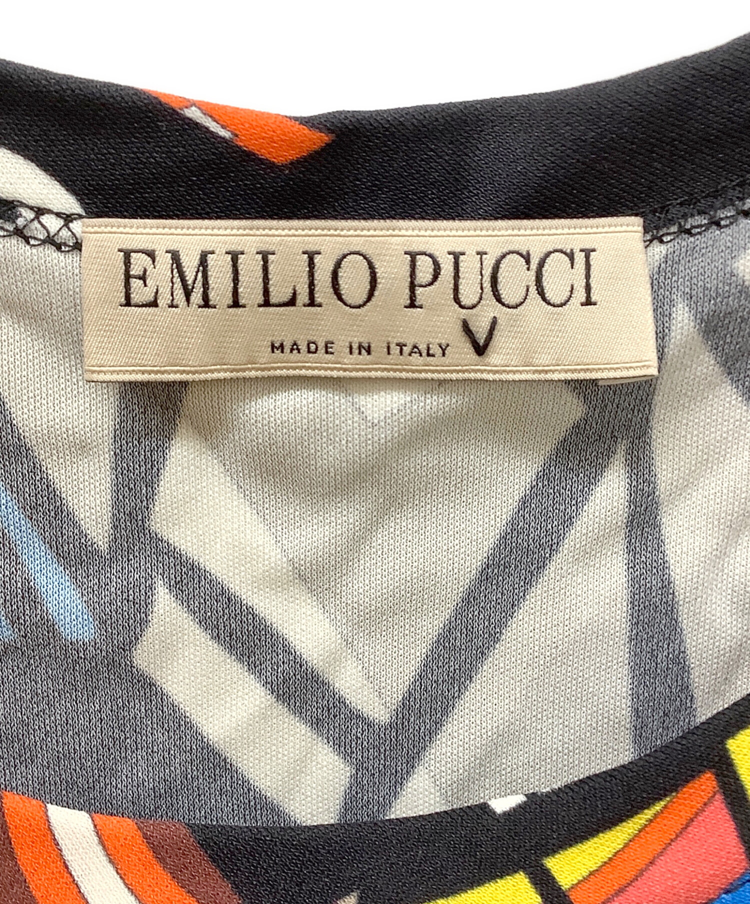 中古・古着通販】Emilio Pucci (エミリオ プッチ) 総柄ノースリーブ