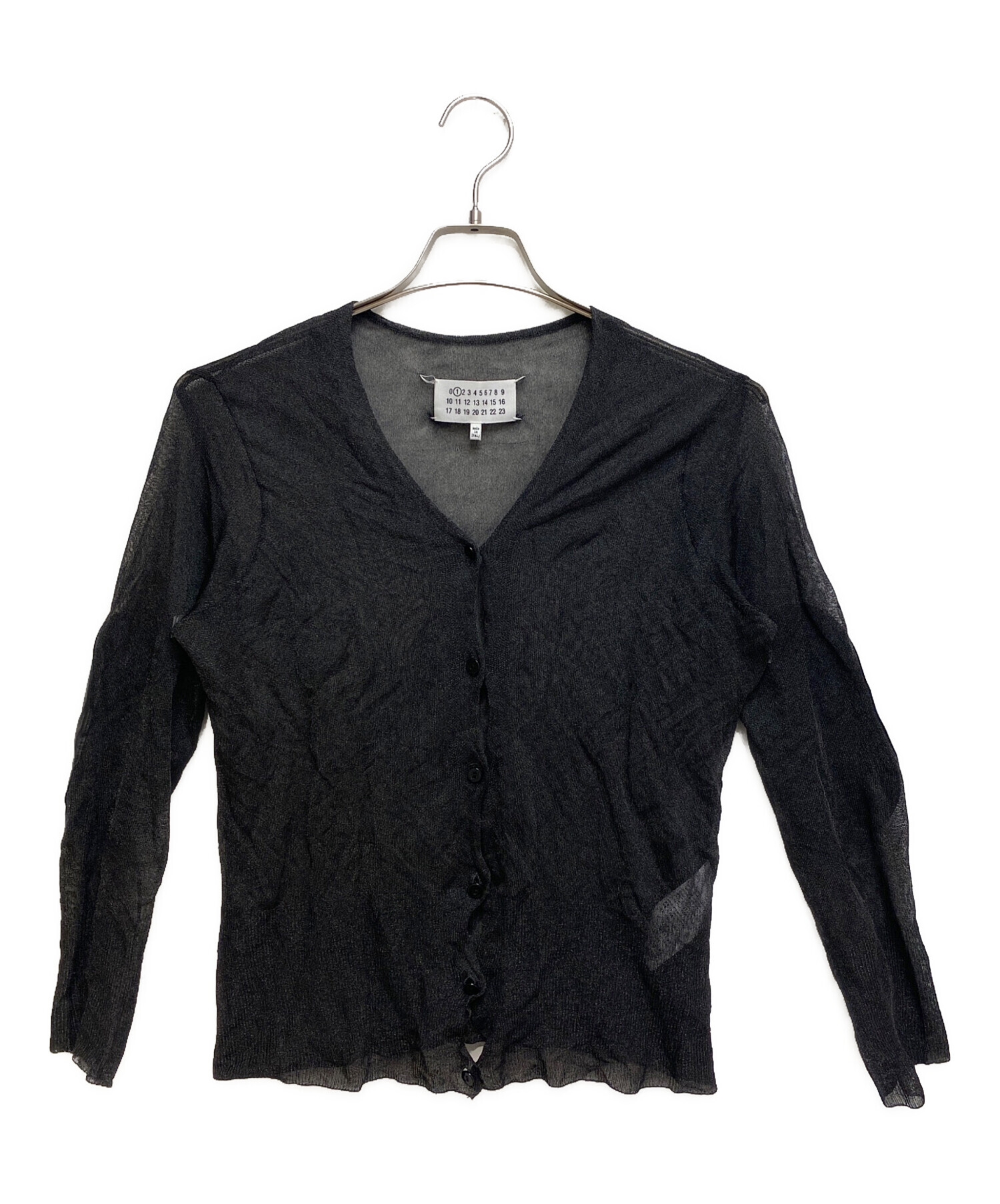 中古・古着通販】Maison Margiela (メゾンマルジェラ) Sheer cardigan 